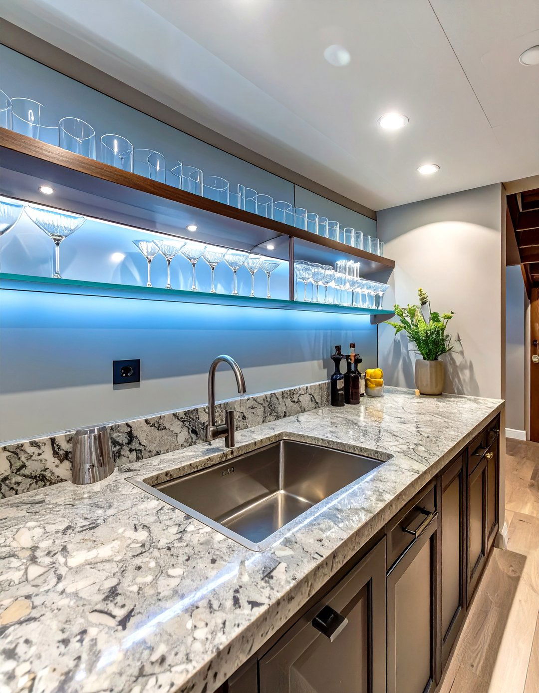 Compact Wet Bar Under Basement Stairs - 30 under basement stairs ideas