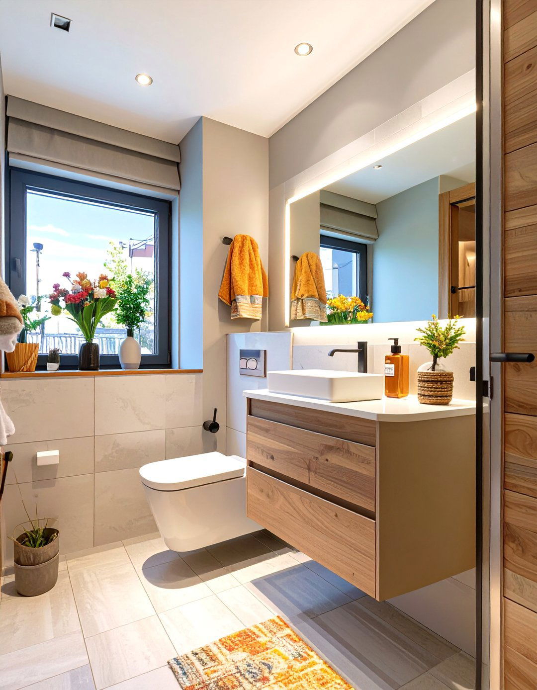 Compact and Efficient Bathroom - 30 mens bathroom ideas
