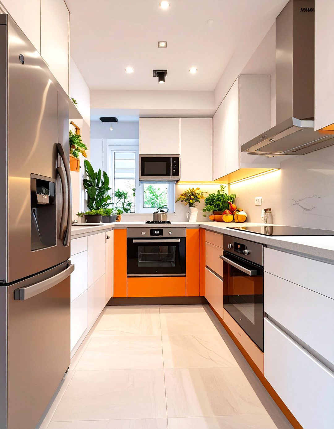 Compact and Scaled Down Appliances - 30 small open kitchen design ideas