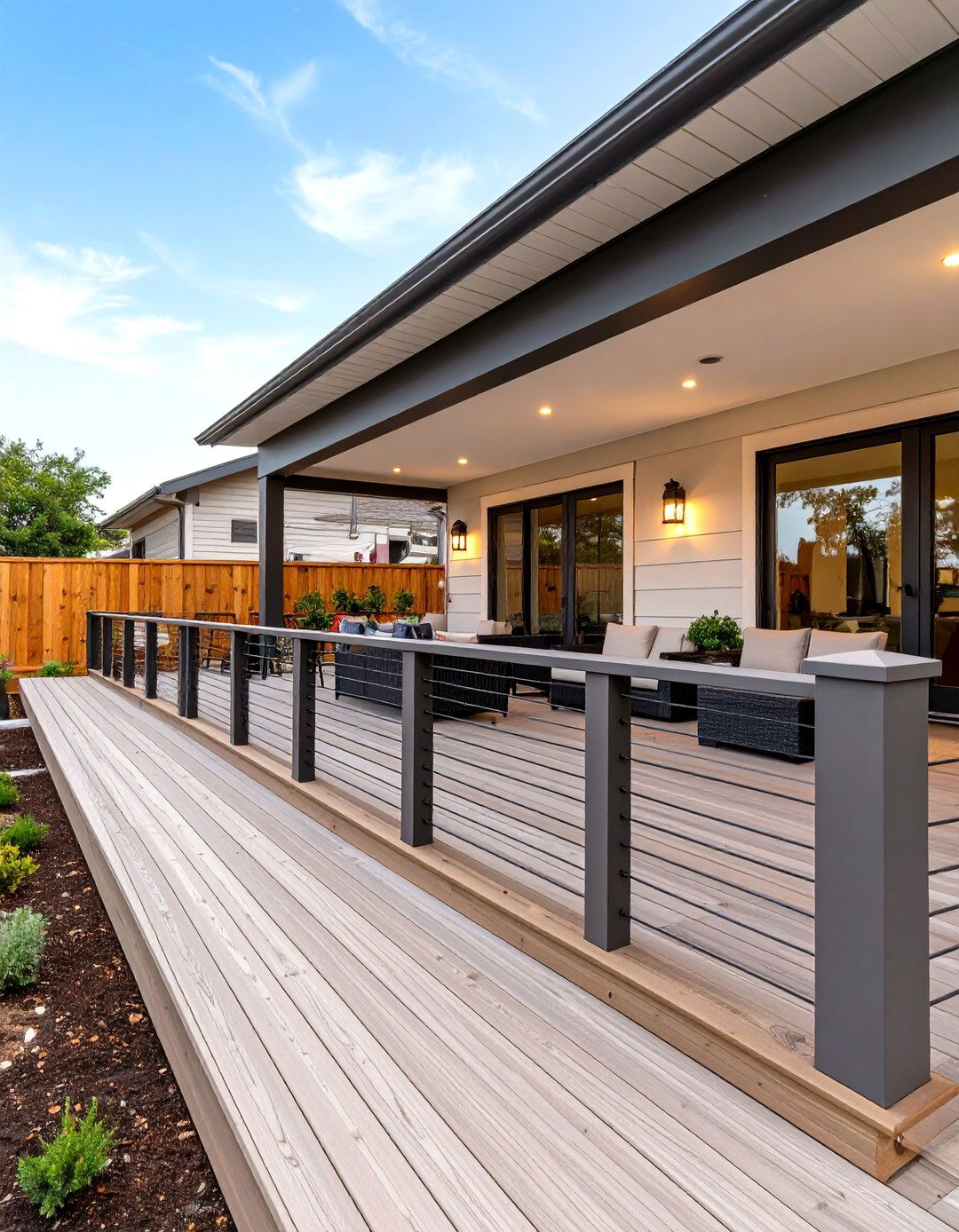 Composite Deck Railing System - 30 deck railing designs