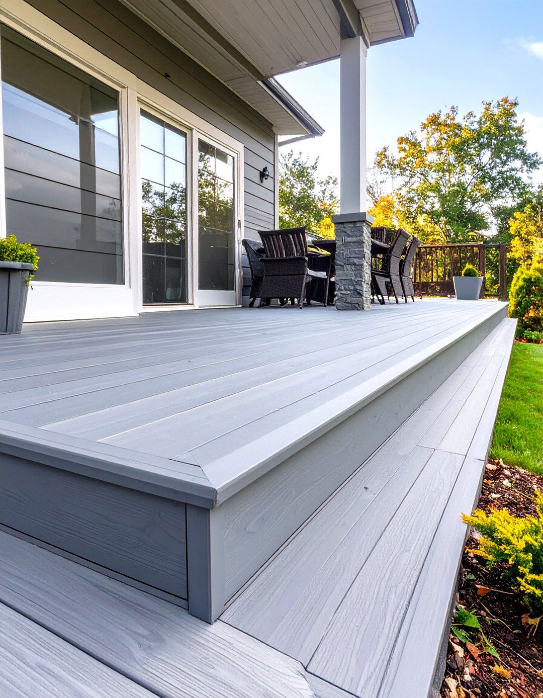 Composite Decking Material Skirting - 30 deck skirting ideas