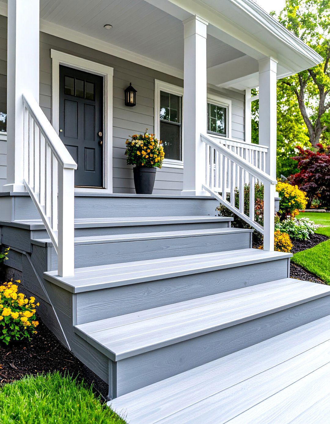 Composite Decking Porch Steps - 30 porch steps ideas