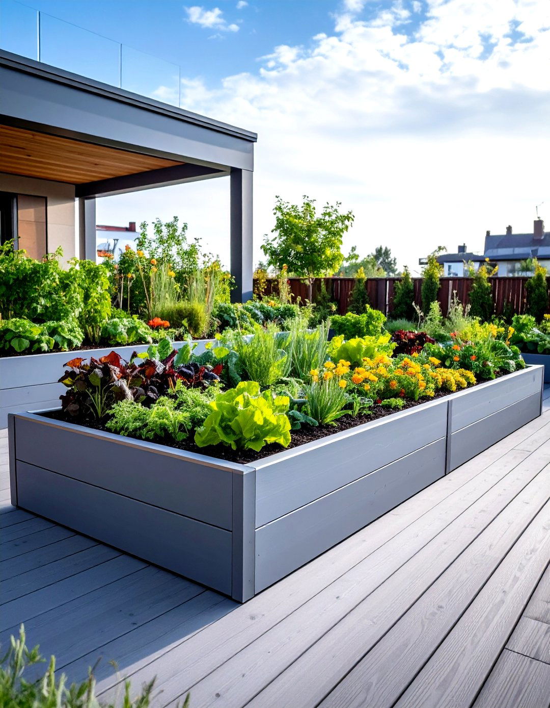 Composite Decking Raised Garden Bed - 30 raised garden beds ideas