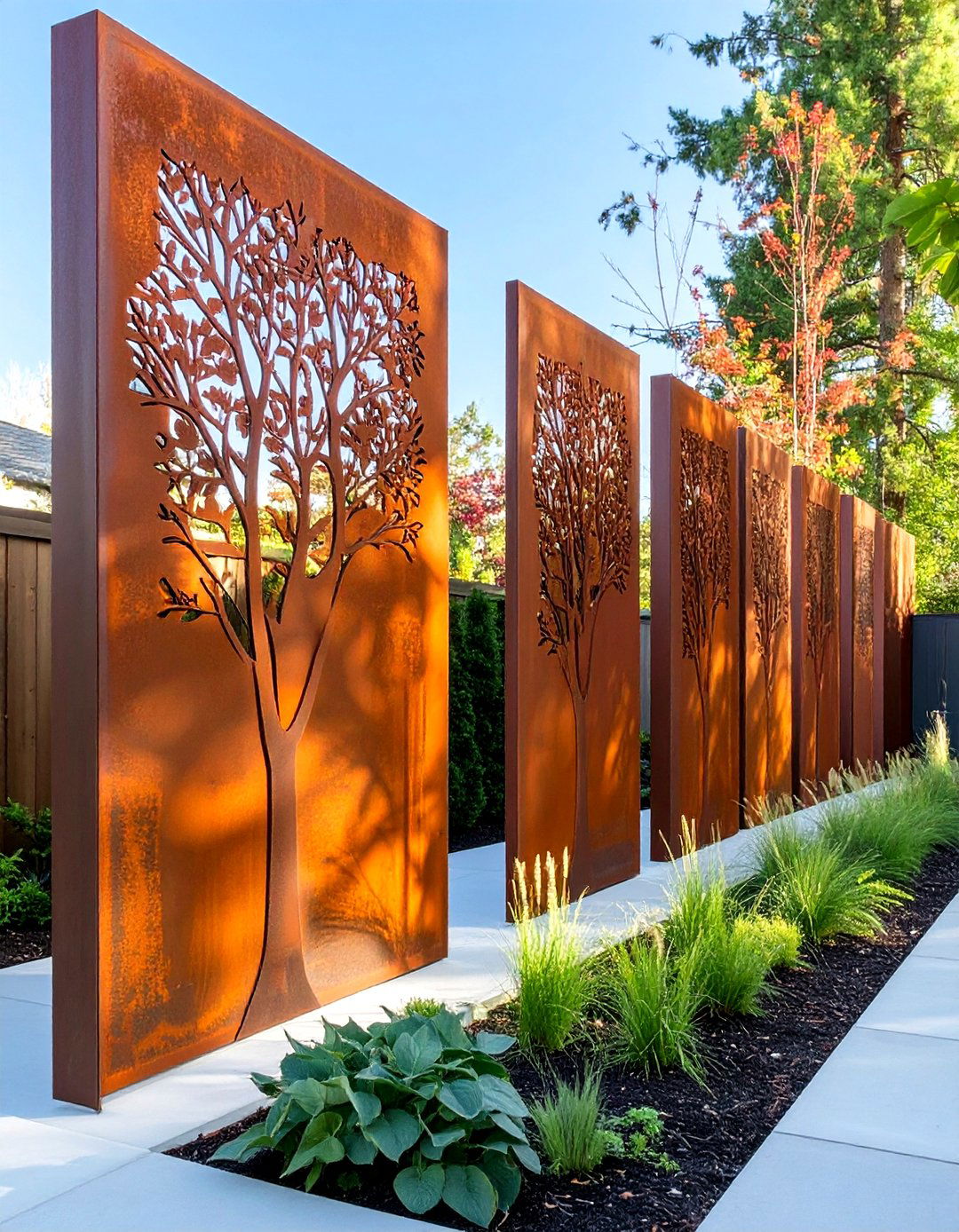 Composite Fencing - 30 tall backyard privacy ideas