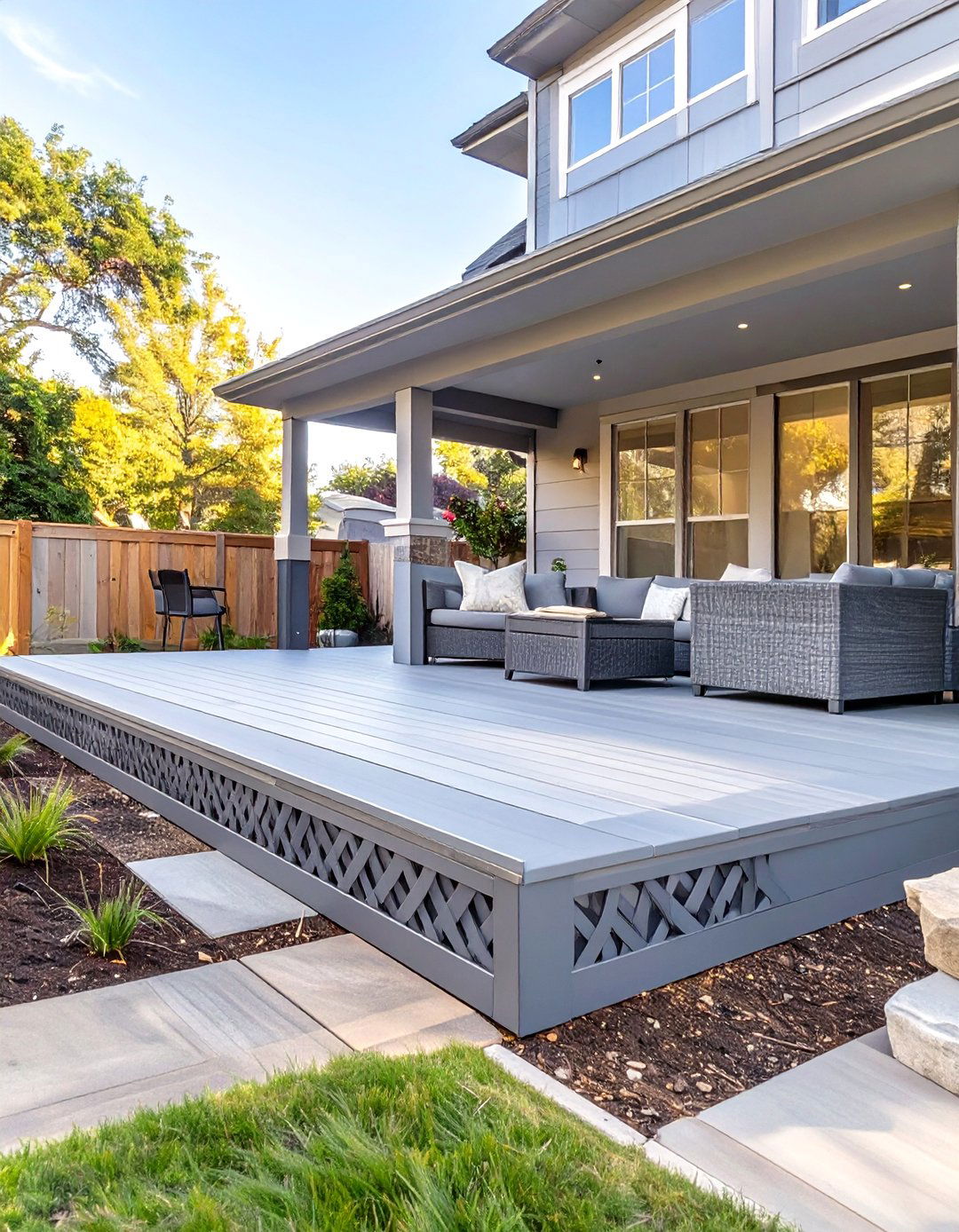 Composite Lattice for Durability - 30 deck lattice ideas