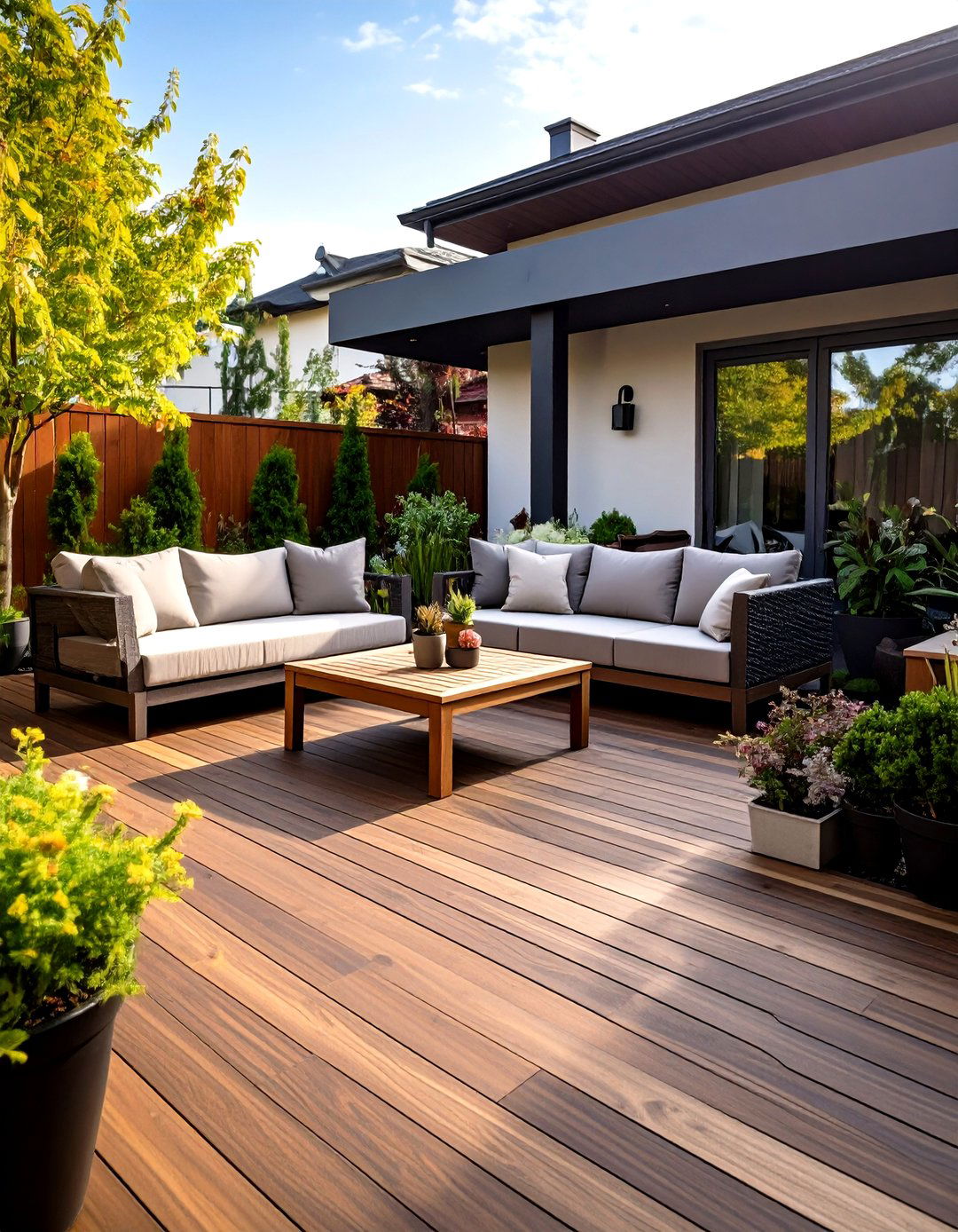 Composite Patio Deck - 30 patio deck ideas