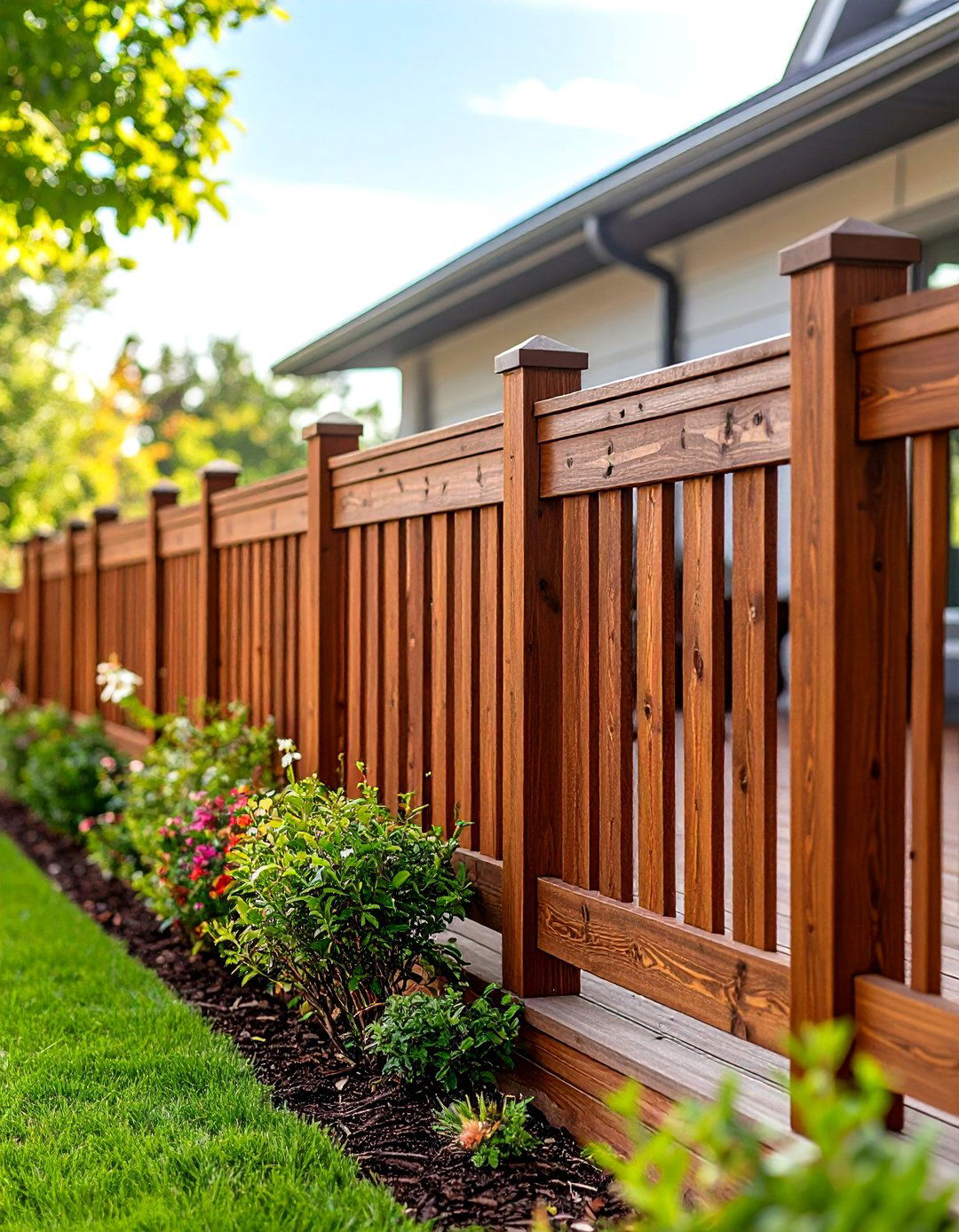 Composite Porch Fence - 30 porch fence ideas
