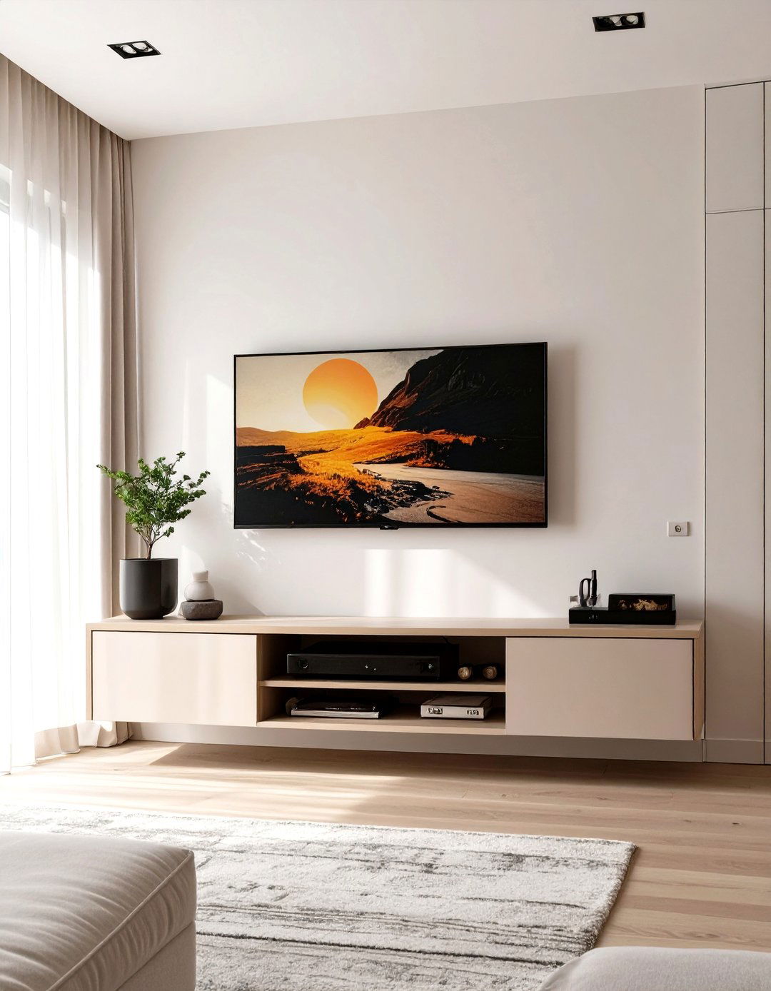 Concealing Technology for a Minimalist Look - 30 what is minimalist interior design ideas