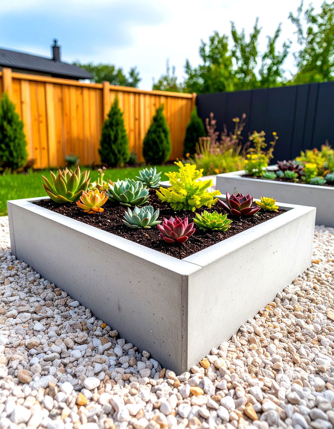 Concrete Block Raised Garden Bed - 30 raised garden beds ideas