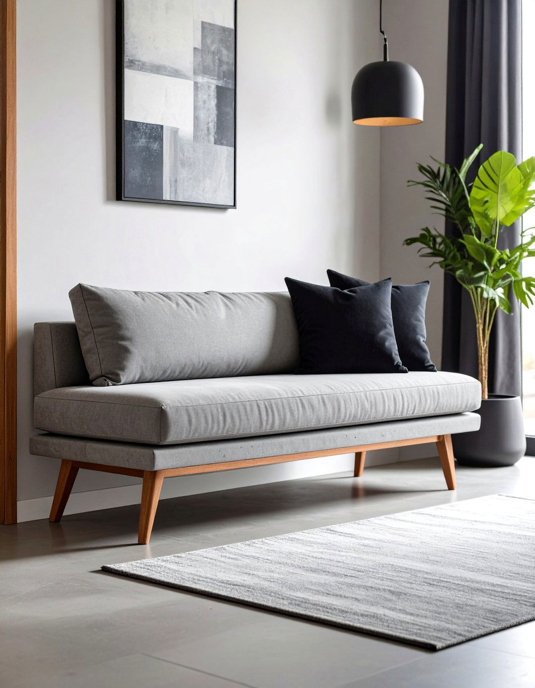 Concrete Entryway Bench for Indoor Outdoor Flow - 30 entryway bench ideas