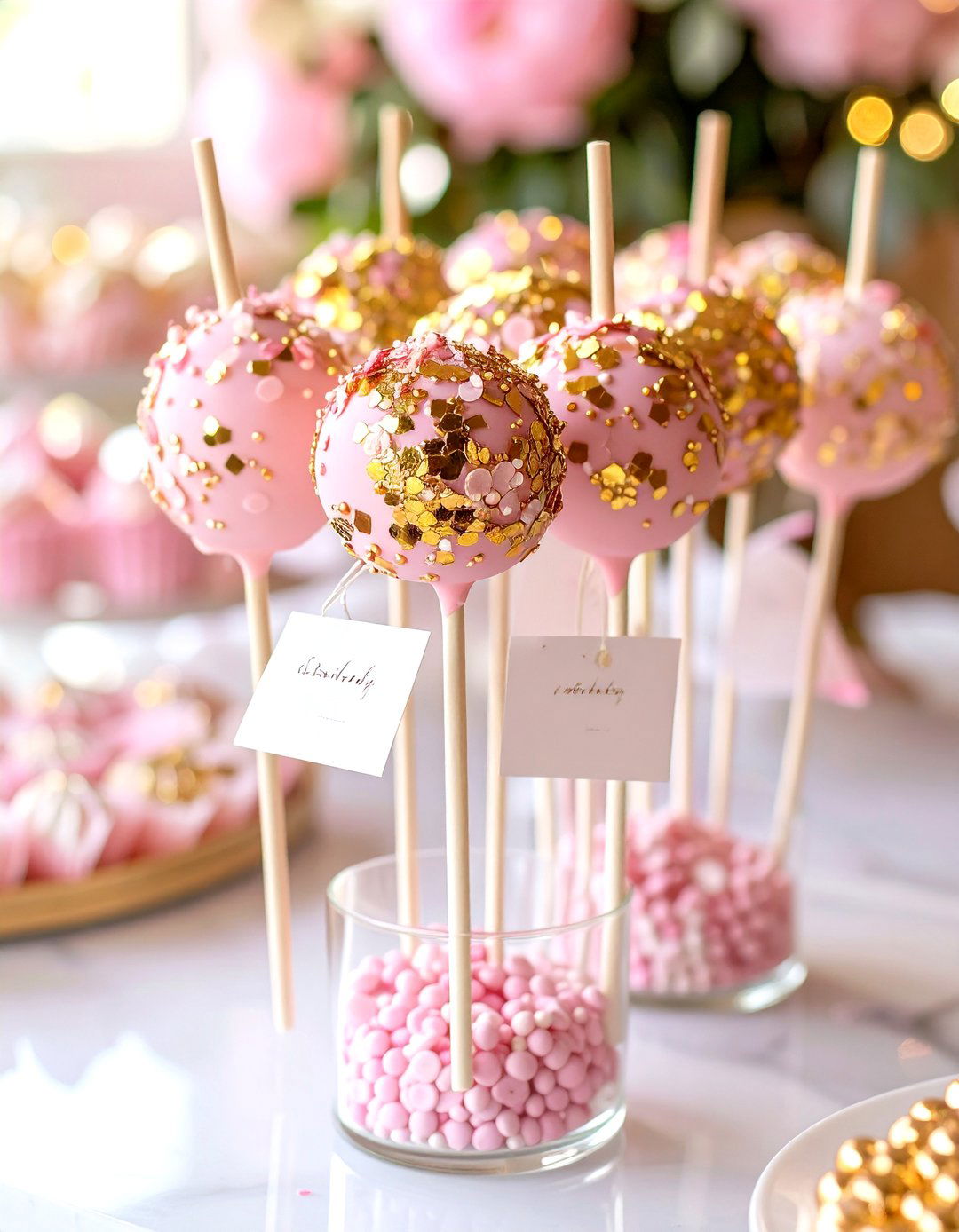 Confetti Push Pop Favors - 30 sprinkle baby shower ideas