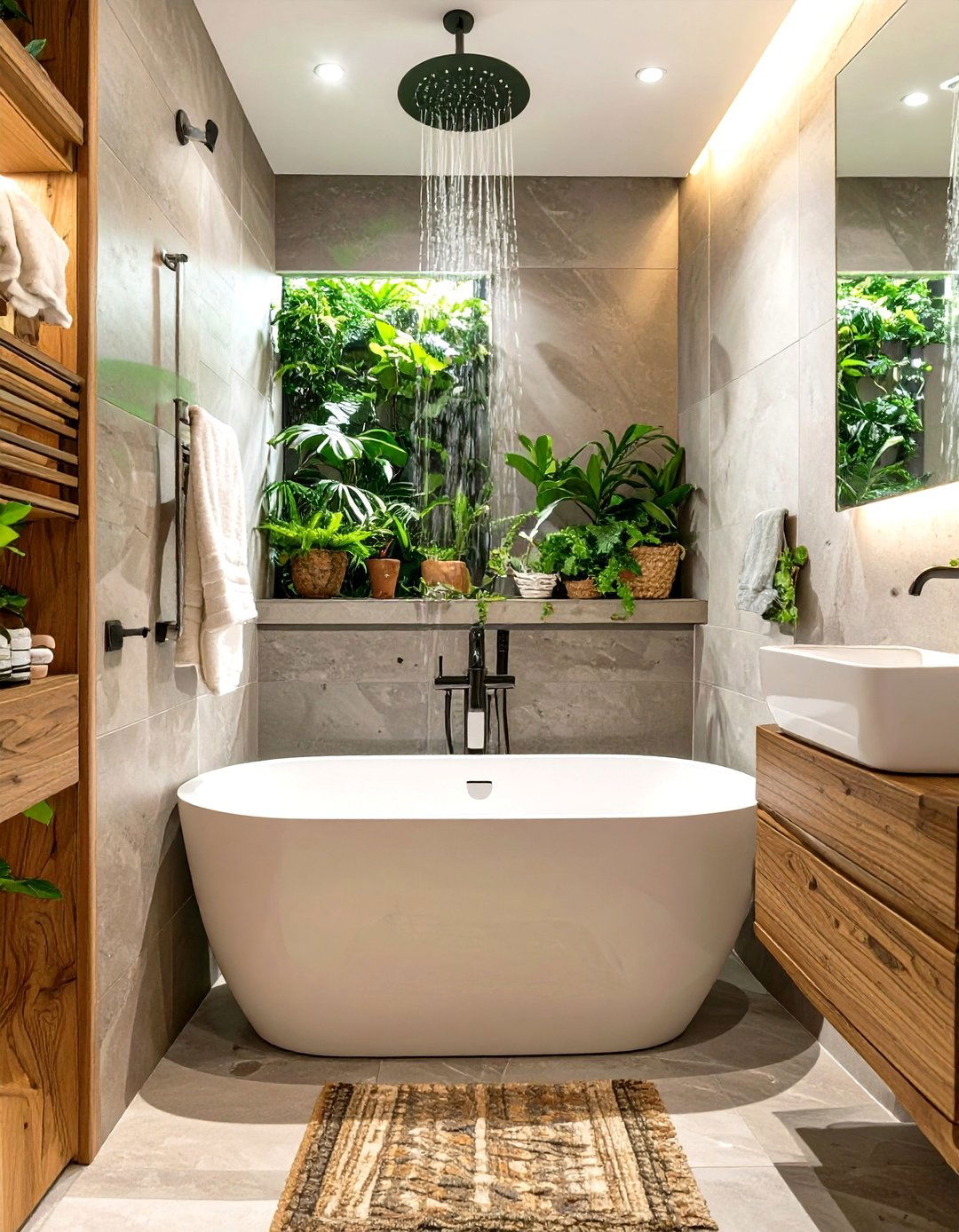 Consider a Compact Bathtub - 30 small bathroom renovation ideas