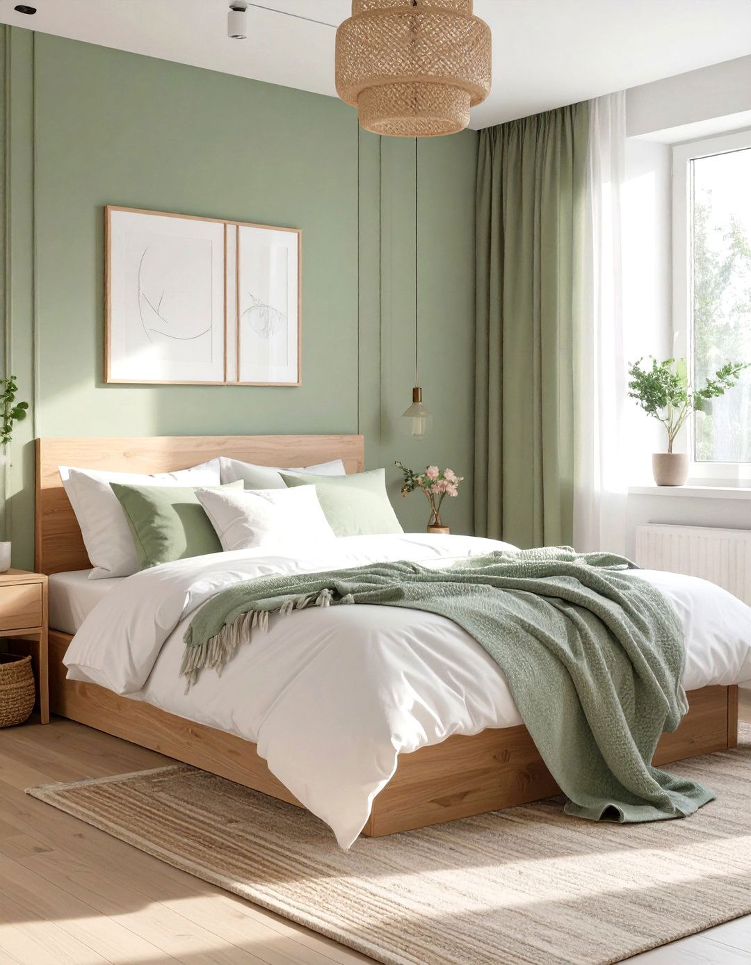 Consistent Color Scheme for Cohesion in Small Bedrooms - 30 small bedroom decor ideas