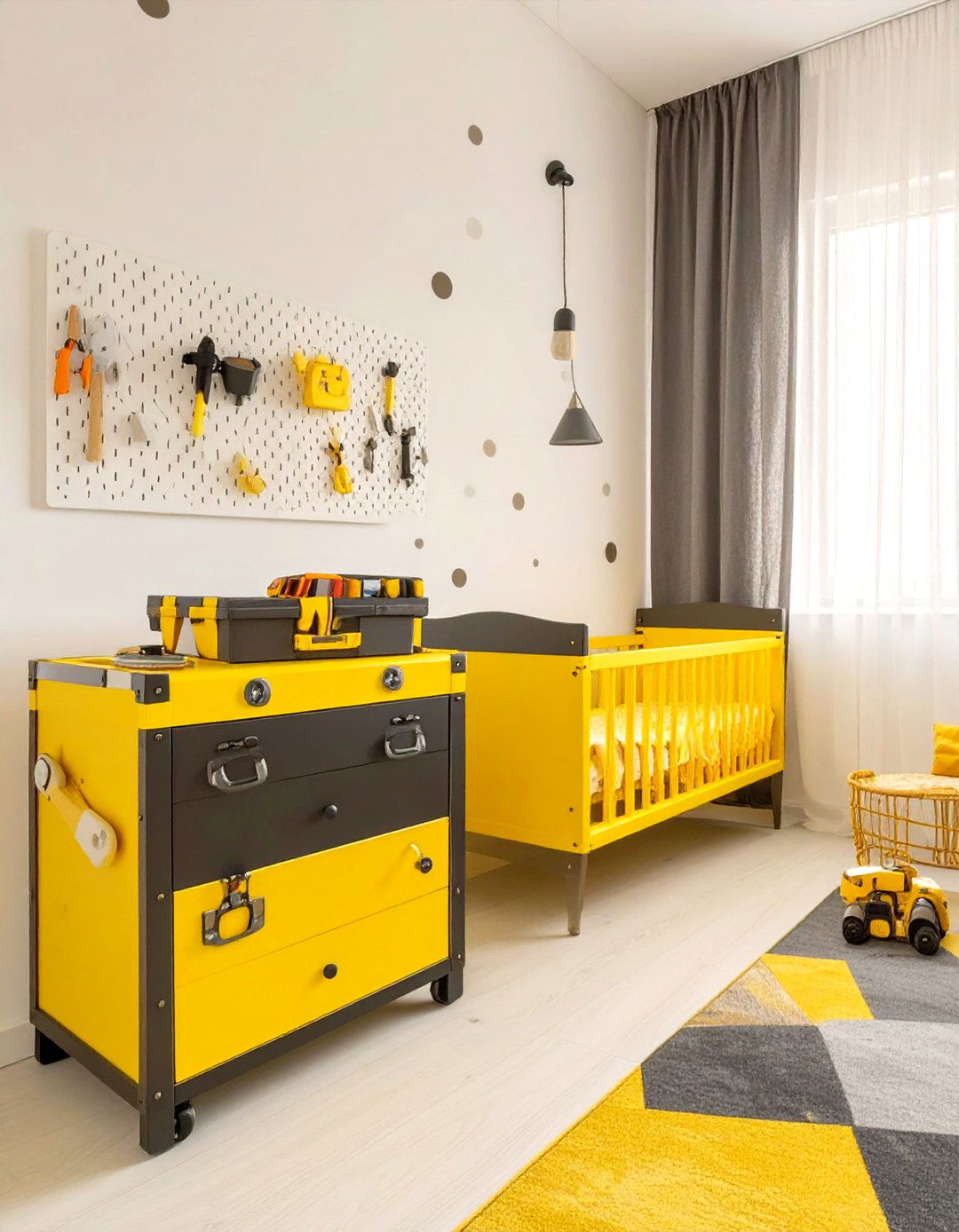 Construction Zone Nursery - 30 nursery ideas for boys