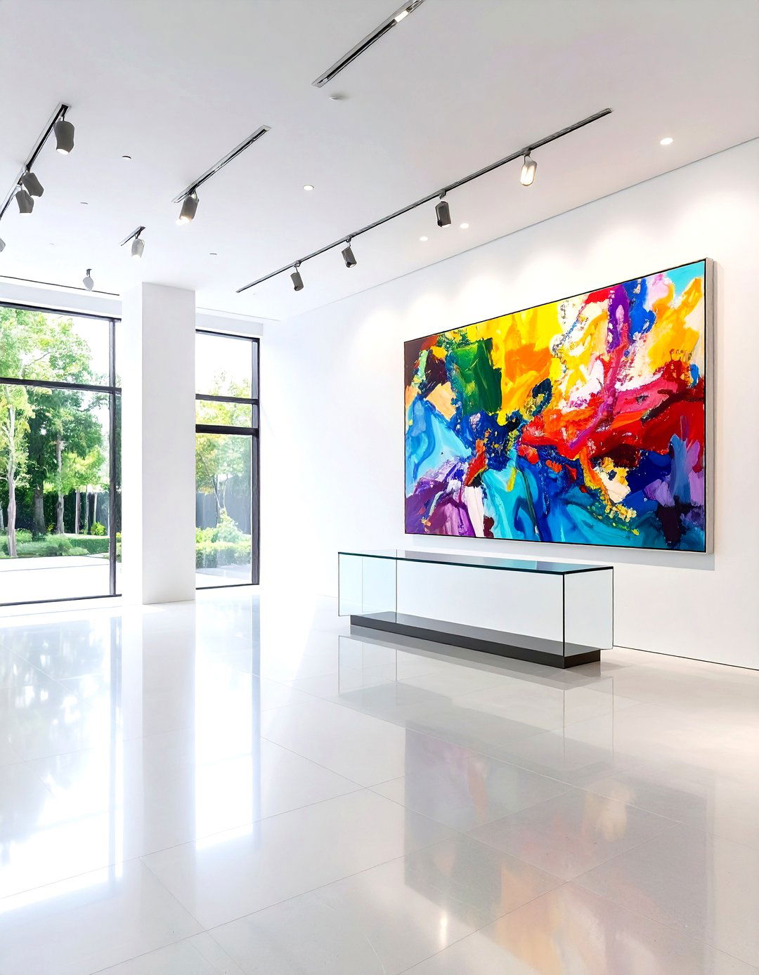 Contemporary Art Gallery Foyer - 30 entrance foyer design ideas