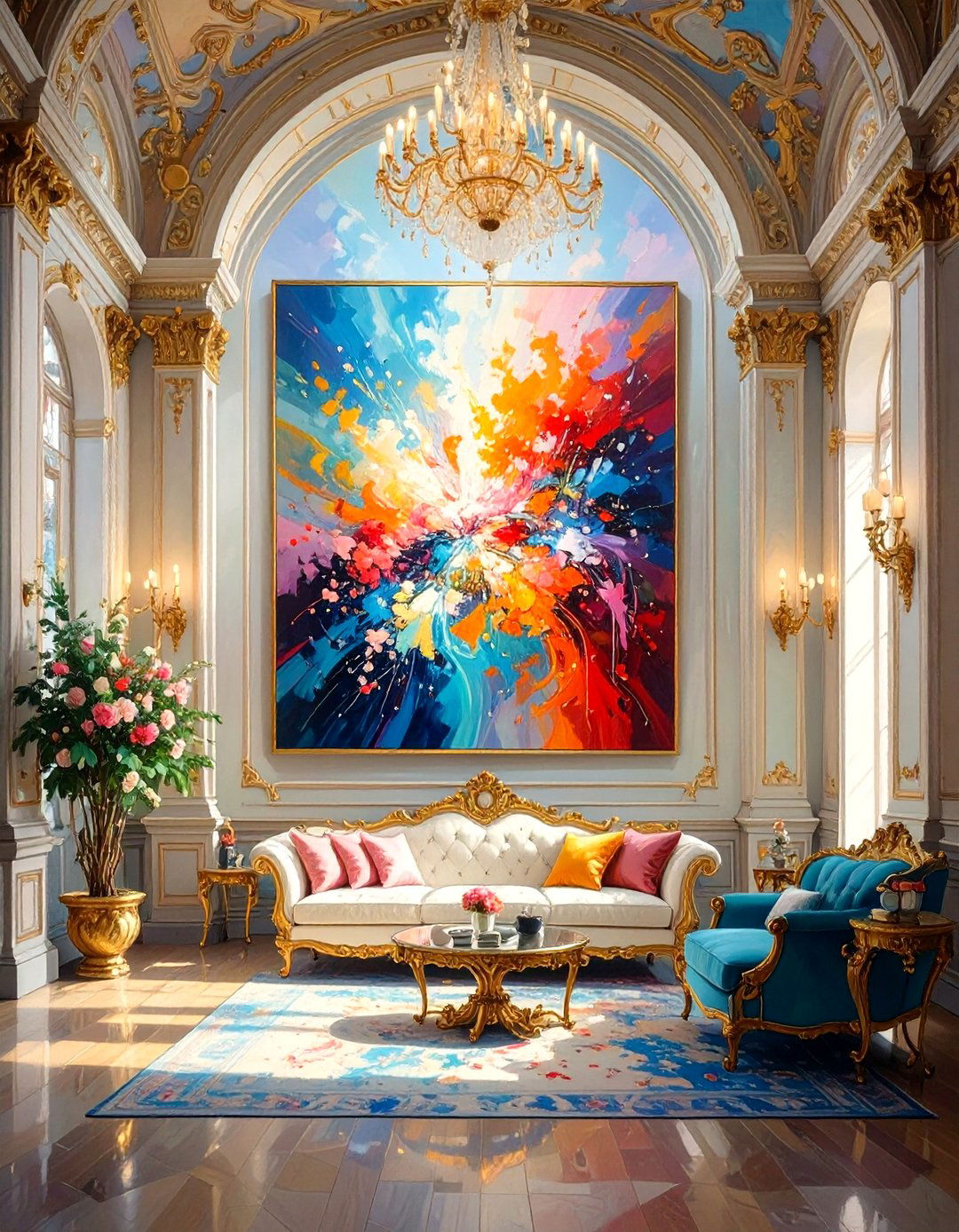 Contemporary Art in Classic Settings - 30 what is parisian interior design ideas