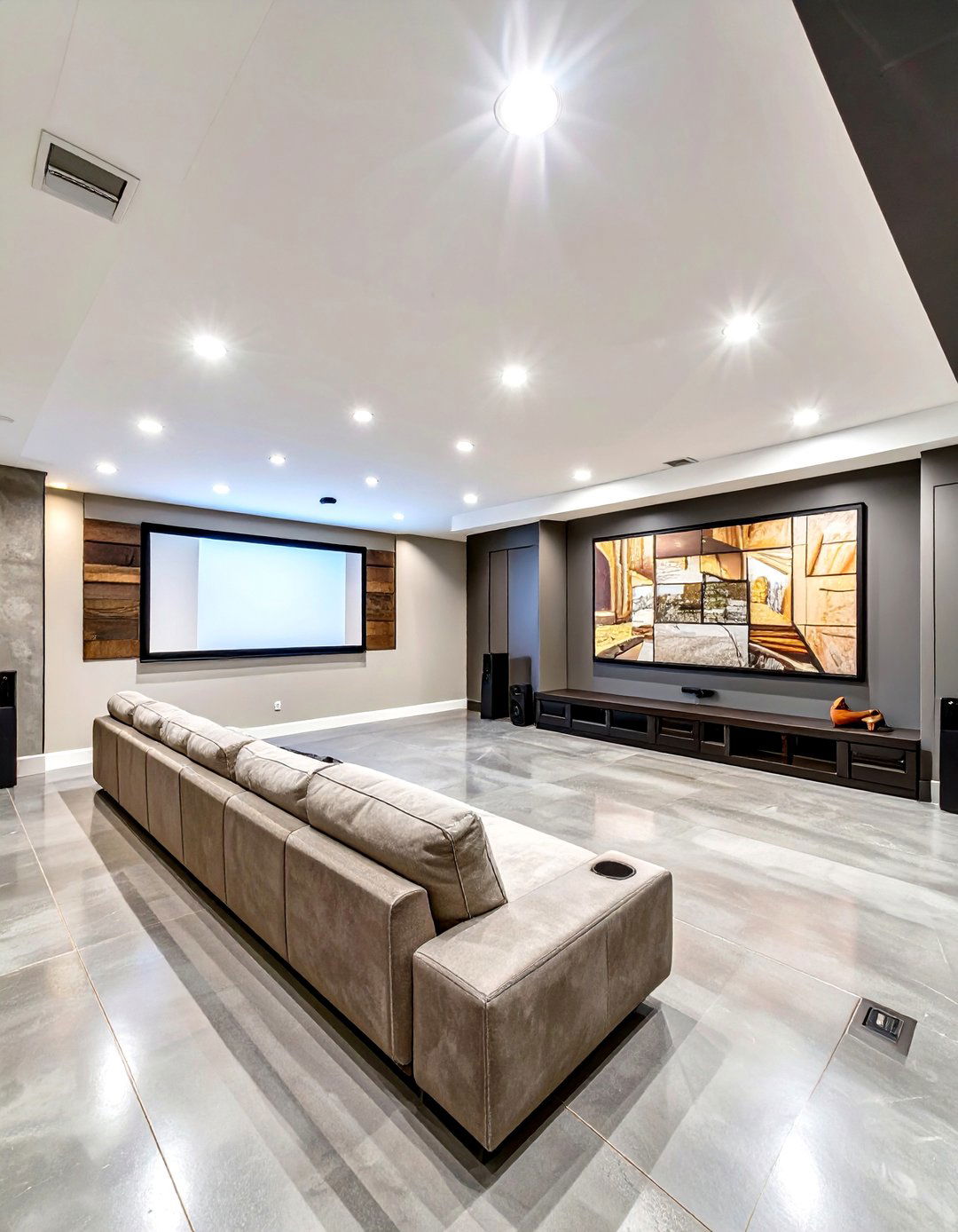 Contemporary Basement Finishing - 30 best free home design software ideas
