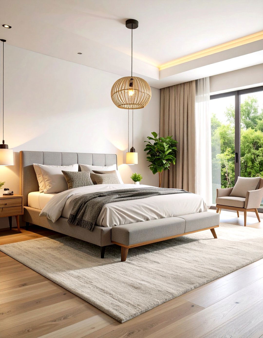 Contemporary Chic Bedroom Design - 30 interior design bedroom ideas