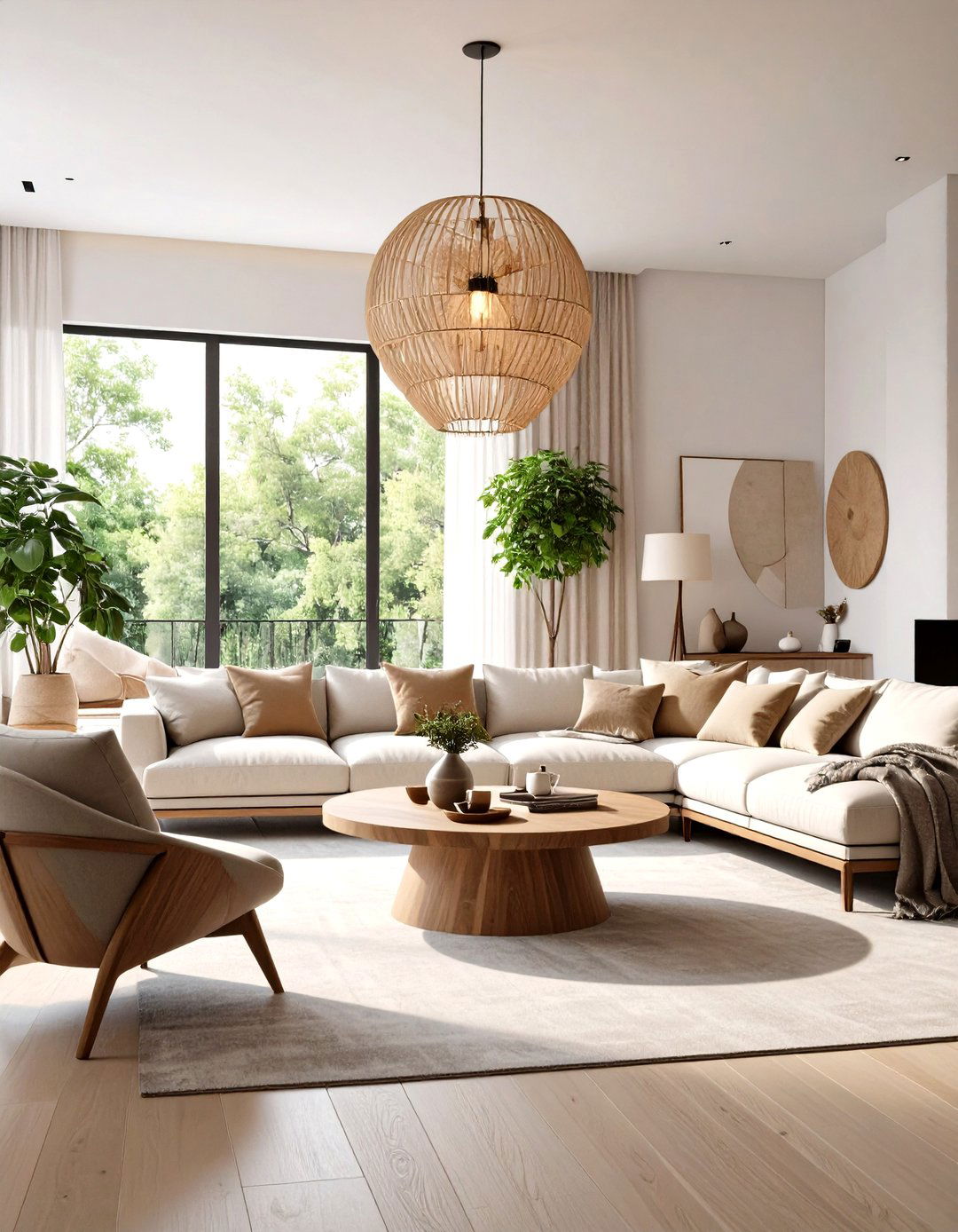 Contemporary Chic Living Room - 30 decoration ideas for living room