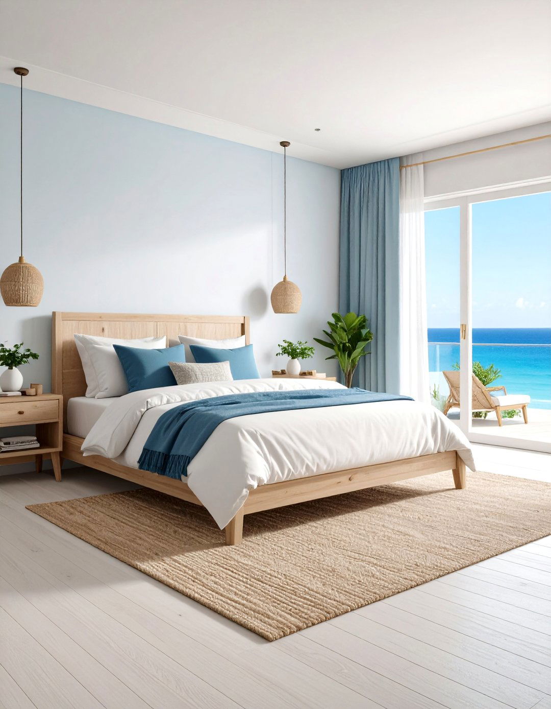 Contemporary Coastal Bedroom - 30 3d interior design software ideas