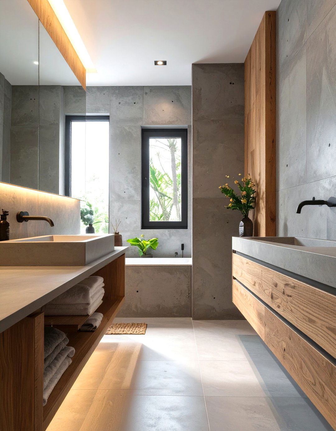Contemporary Concrete Bathroom Modeler - 30 bathroom design software ideas
