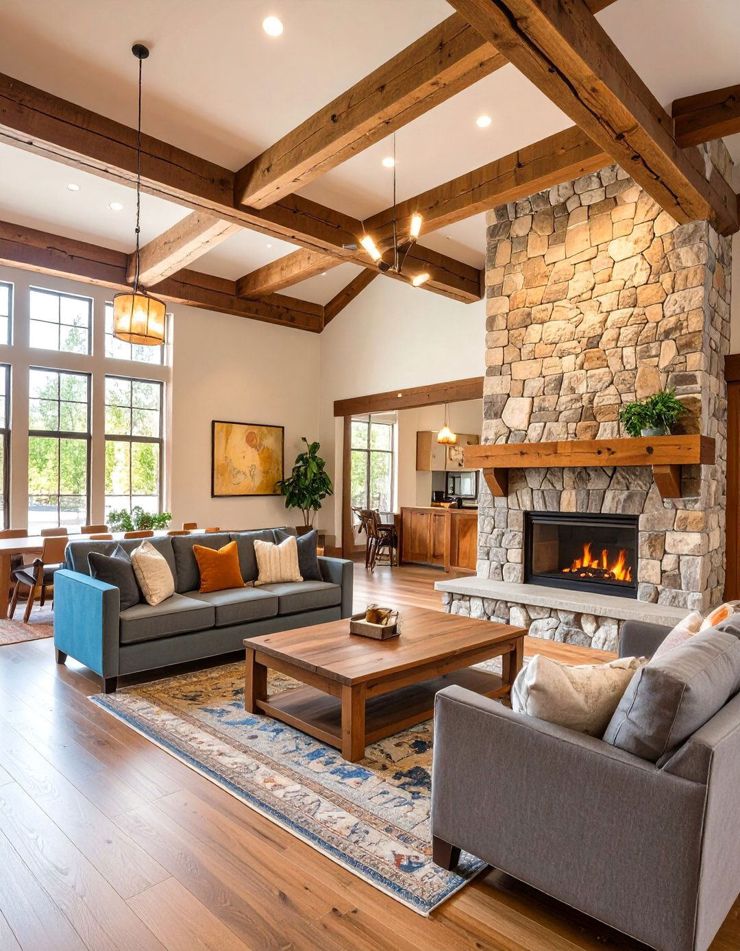 Contemporary Craftsman Common Room College - 30 colleges for interior design ideas