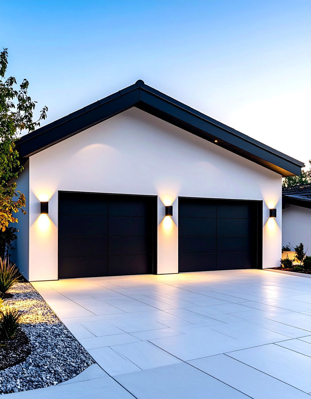 Contemporary Cube Wall Sconces - 30 exterior garage lighting ideas
