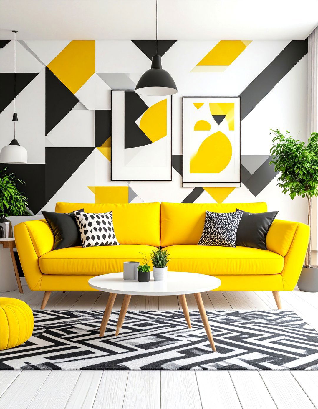 Contemporary Graphic Pop - 30  room decor ideas