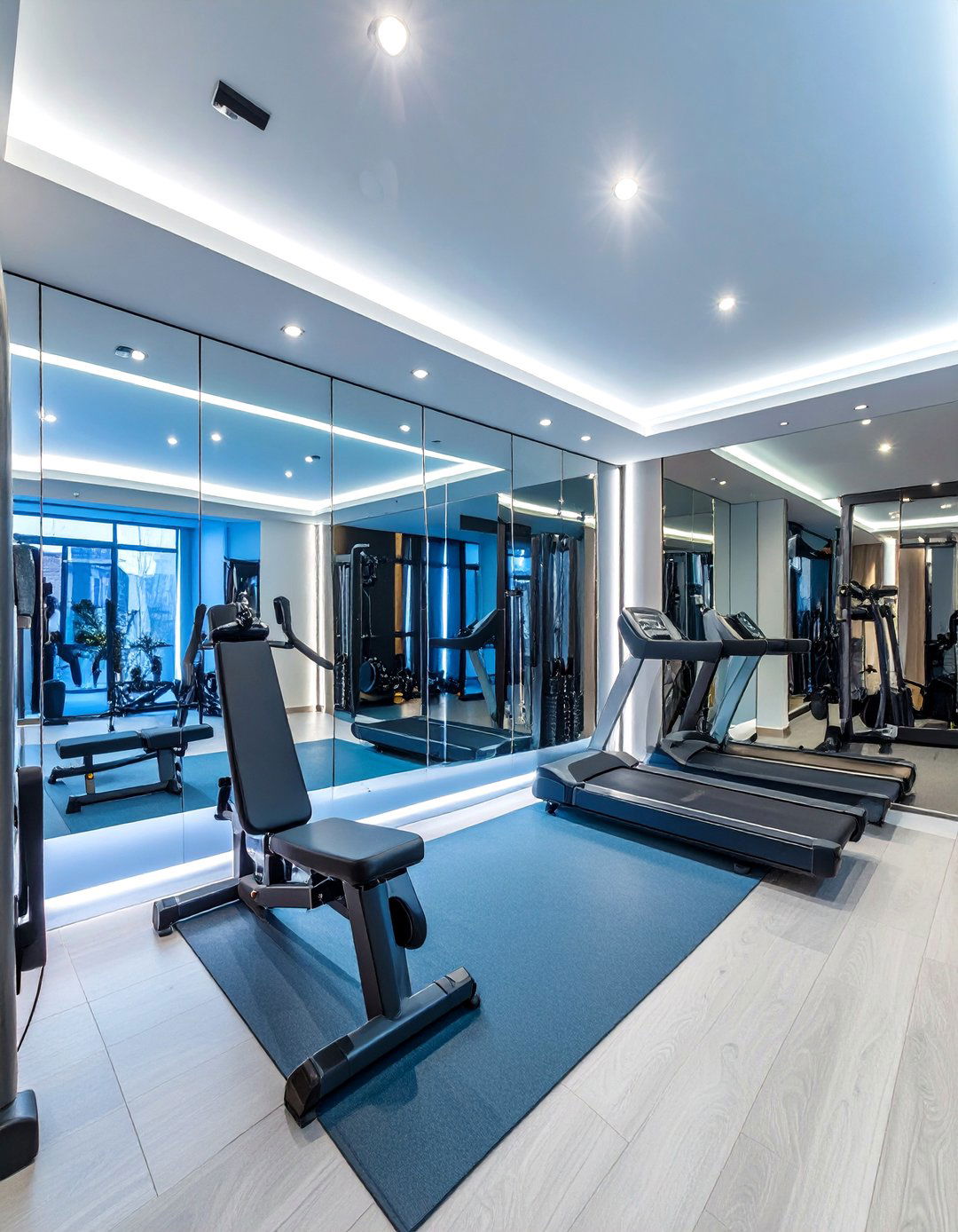 Contemporary Home Gym Design - 30 interior design drawing ideas