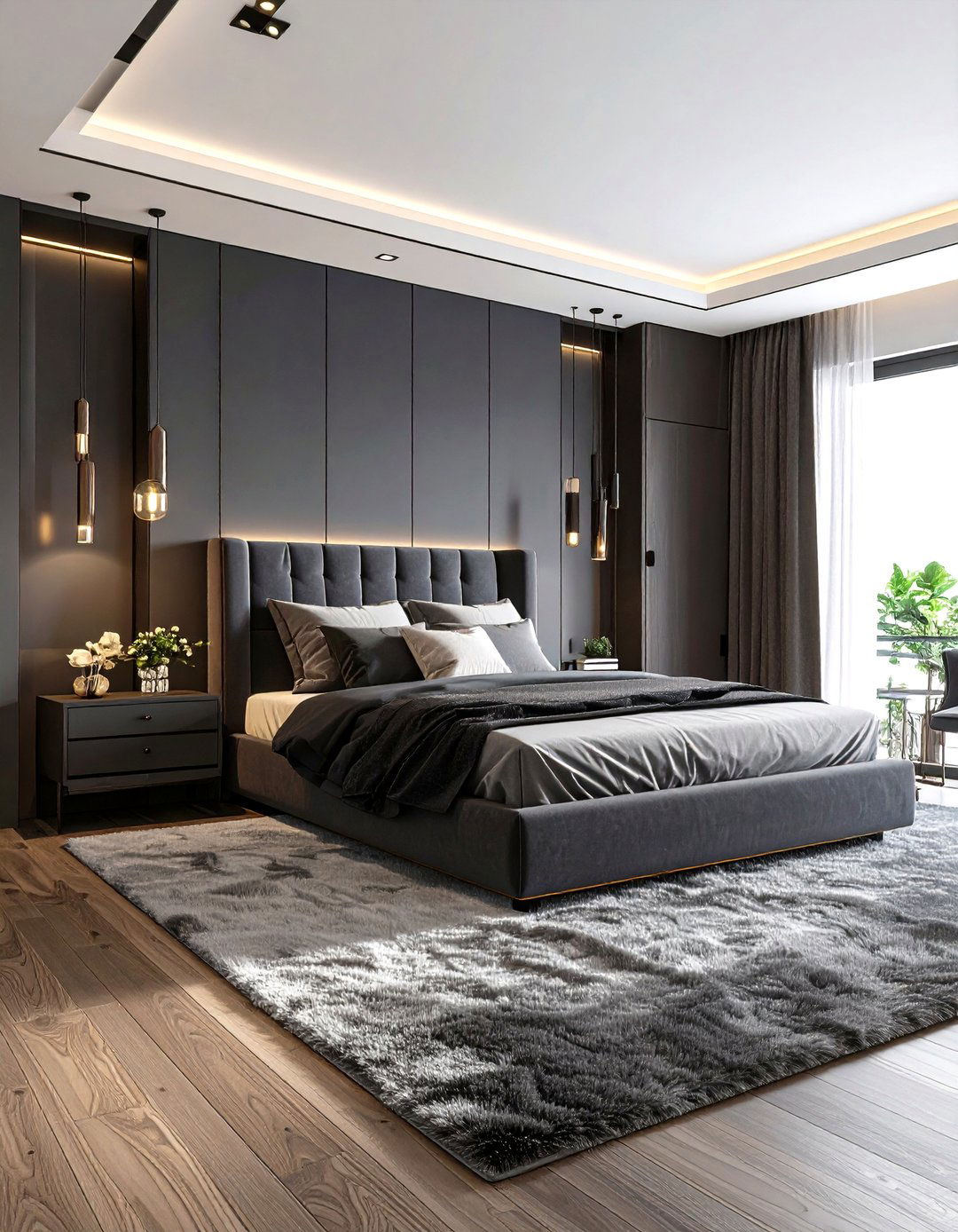 Contemporary Luxe Bedroom - 30 elegant bedroom ideas