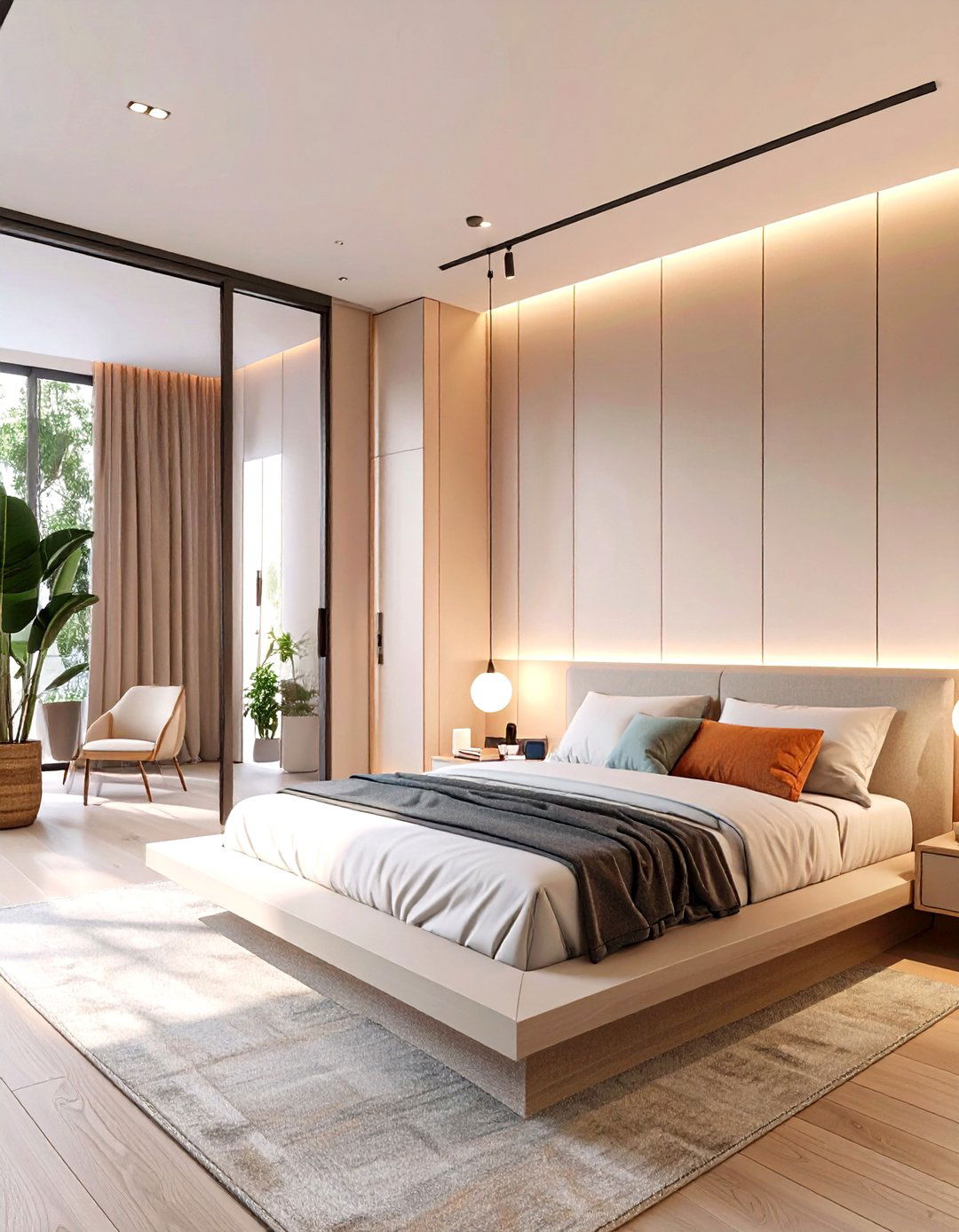 Contemporary Minimalist Bedroom Plan - 30 interior design software free ideas