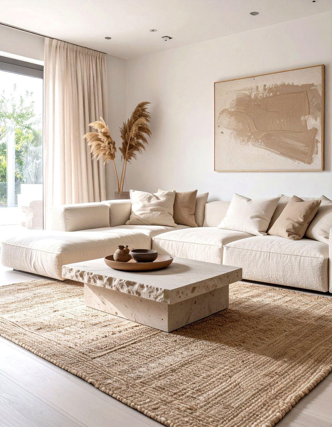 Contemporary Neutral Living Room - 30 bloxburg living room ideas