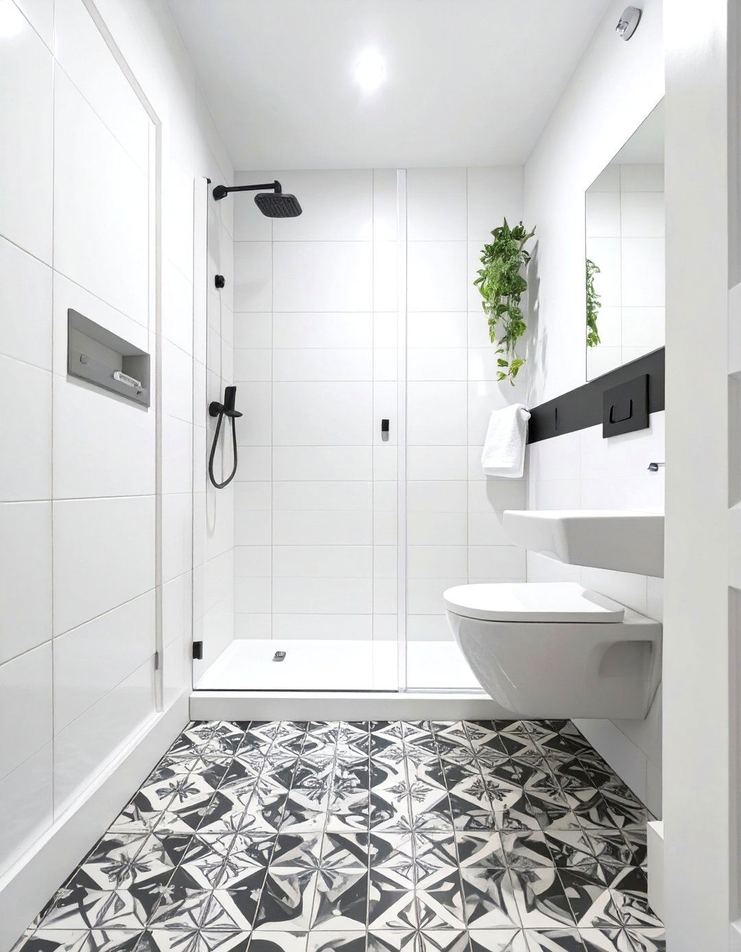 30 Small Bathroom Designs with Shower for Modern Homes