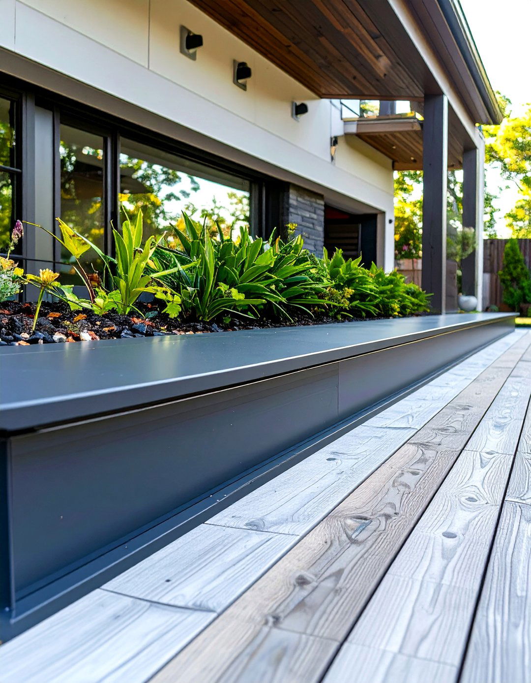 Contrasting Material Fascia - 30 deck fascia ideas