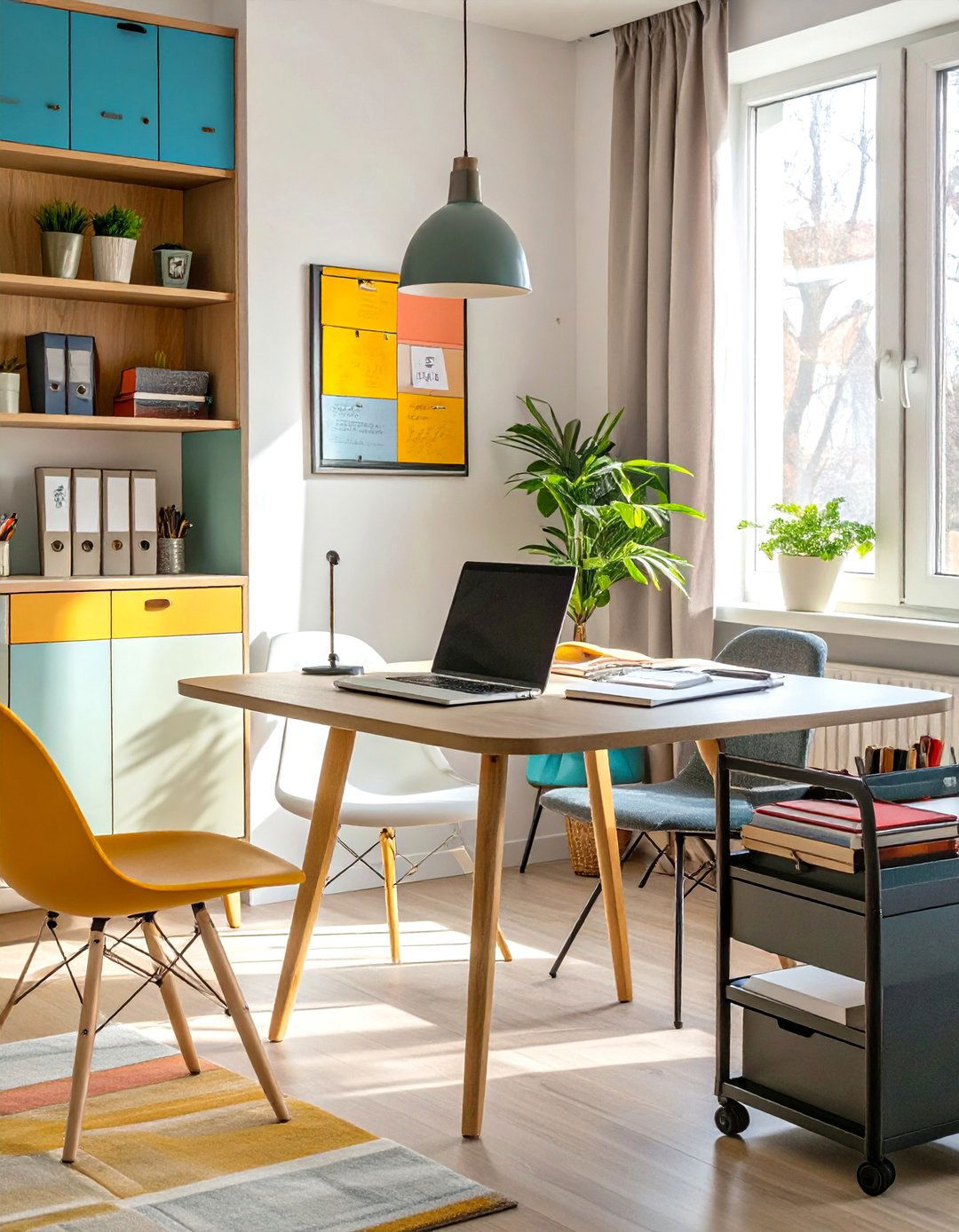 Convertible Dining Table Office - 30 small office layout ideas