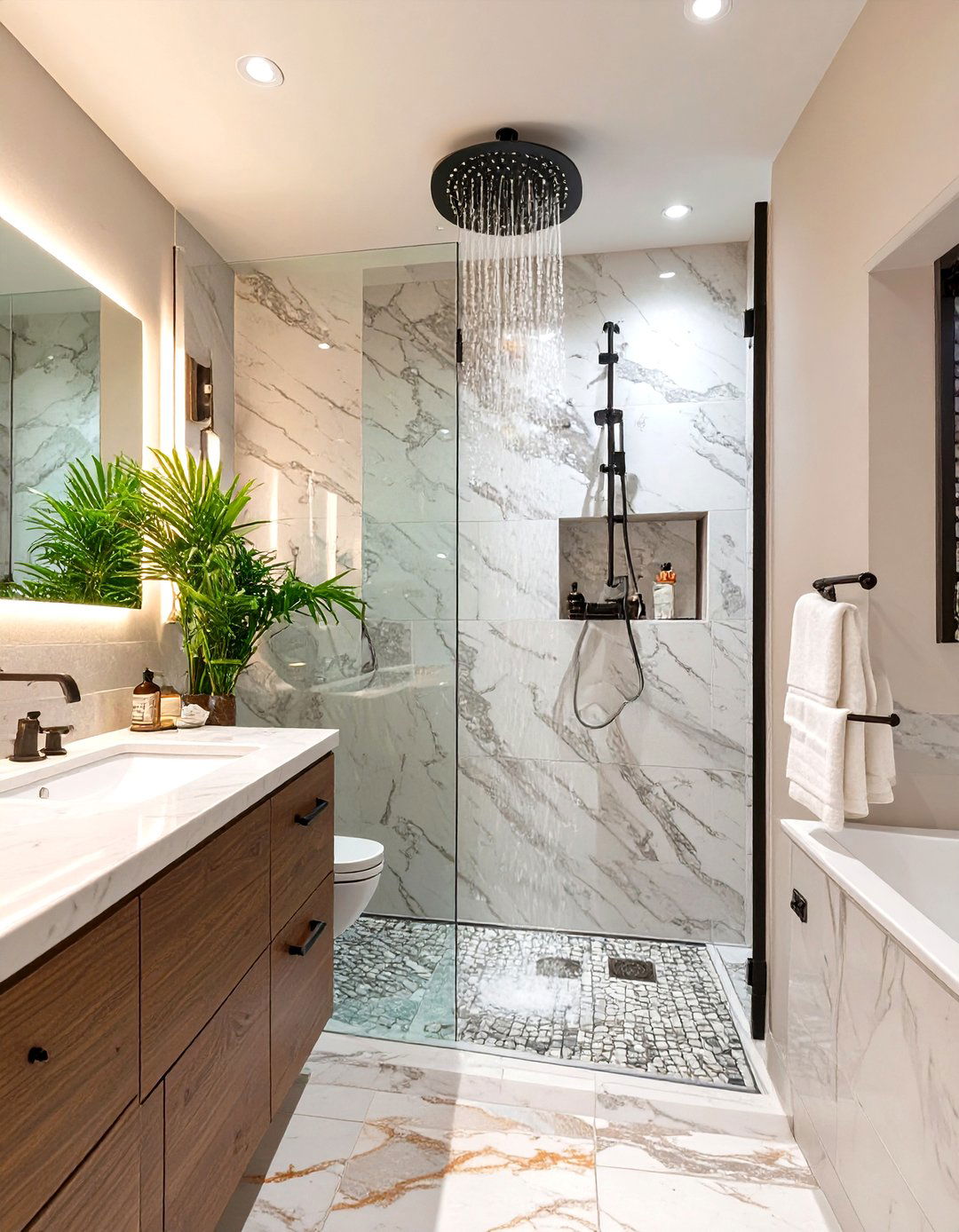 Converting a Bathtub into a Shower - 30 small bathroom remodel ideas with shower