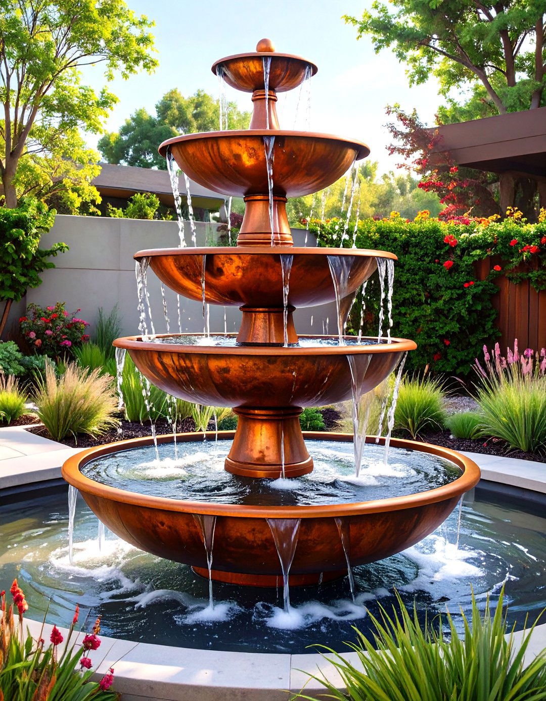 30 Outdoor Fountain Ideas to Enhance Your Garden Style