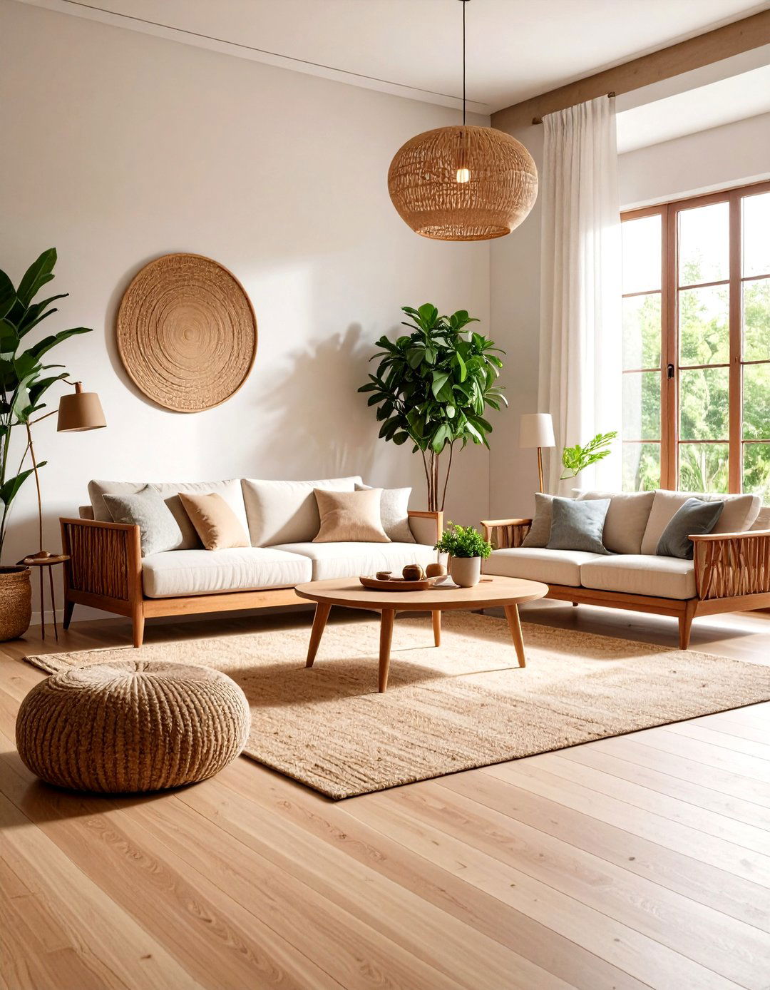 Cork Flooring for Comfort - 30 living room floor ideas