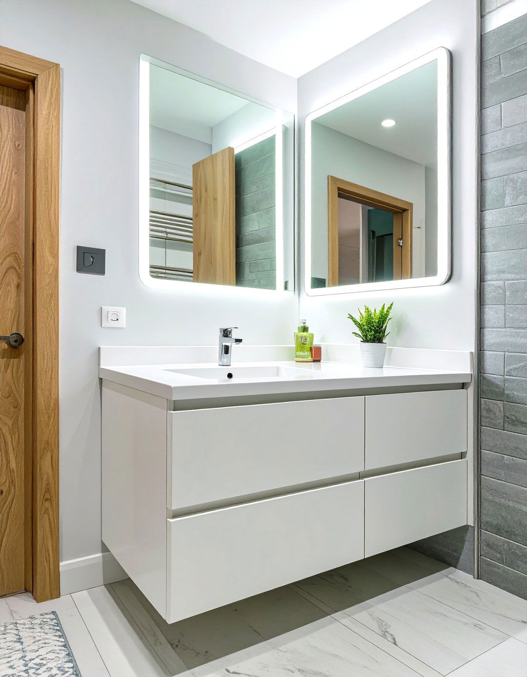 Corner Bathroom Cabinet Solution - 30 bathroom cabinet ideas