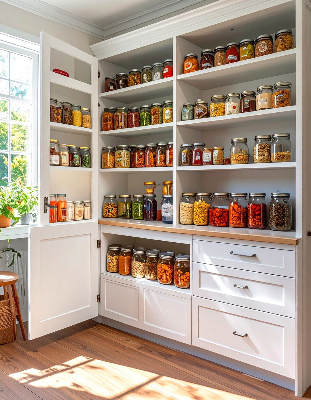 Corner Cabinet Lazy Susan Small Pantry - 30 small kitchen small pantry ideas