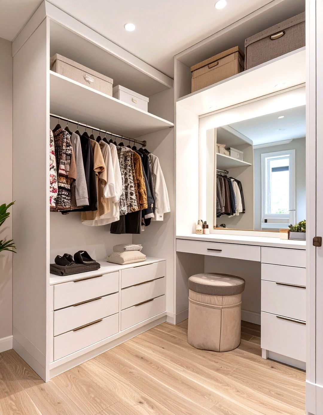 30 Efficient Corner Closet Ideas to Save Space - We Love Home Blog