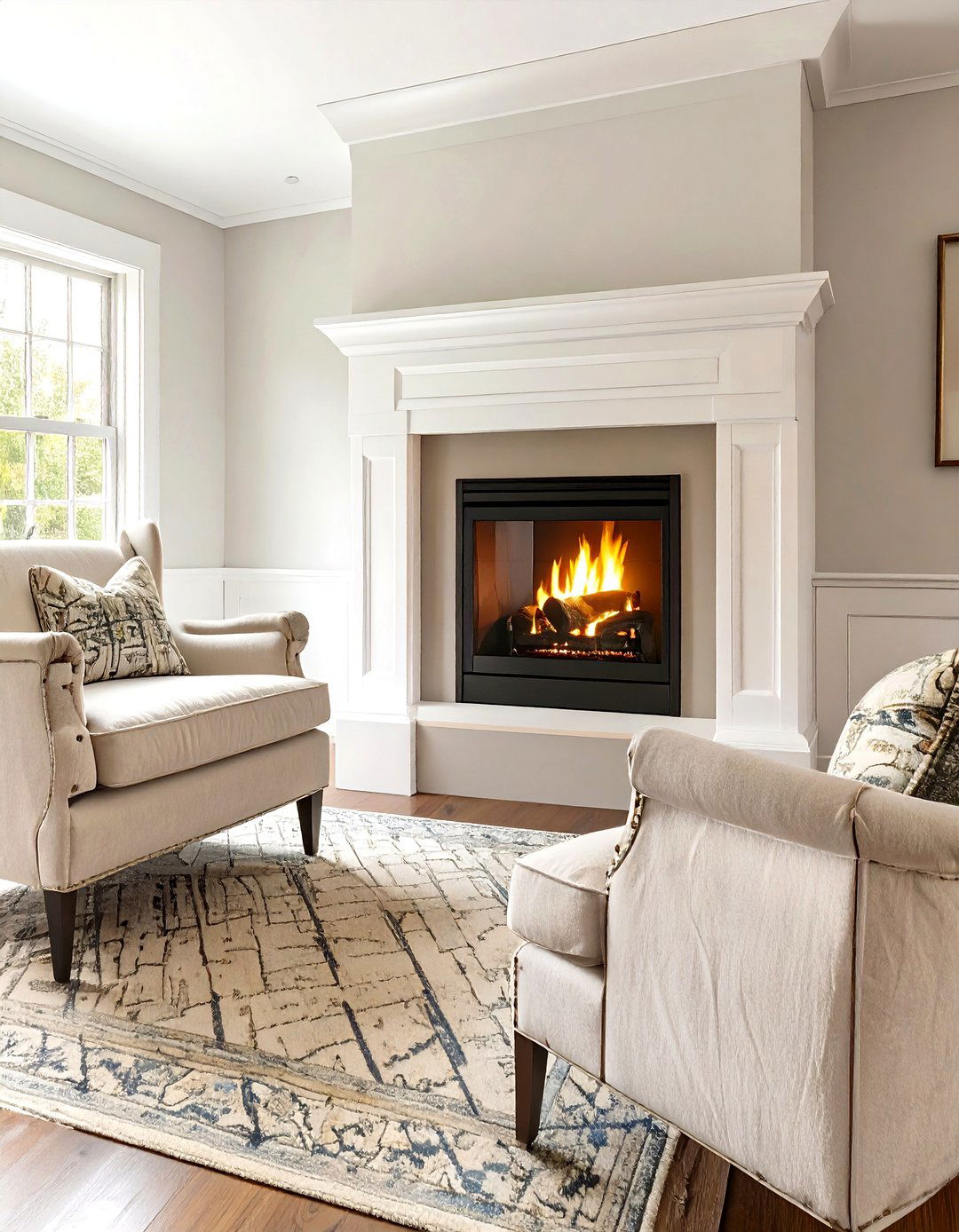 Corner Gas Fireplace Unit - 30 small living room fireplace ideas