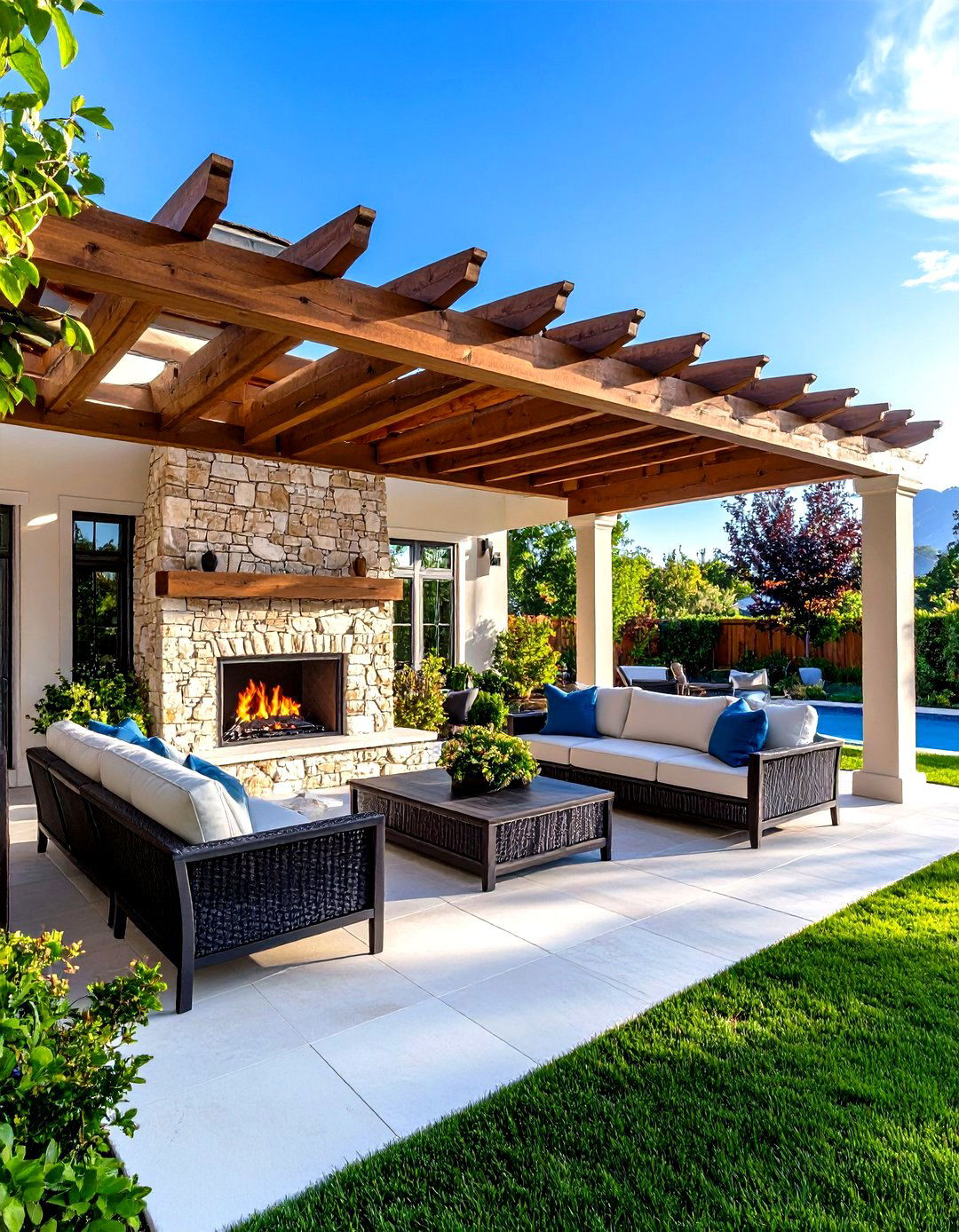 Corner Pergola for Small Patios - 30 patio pergola ideas