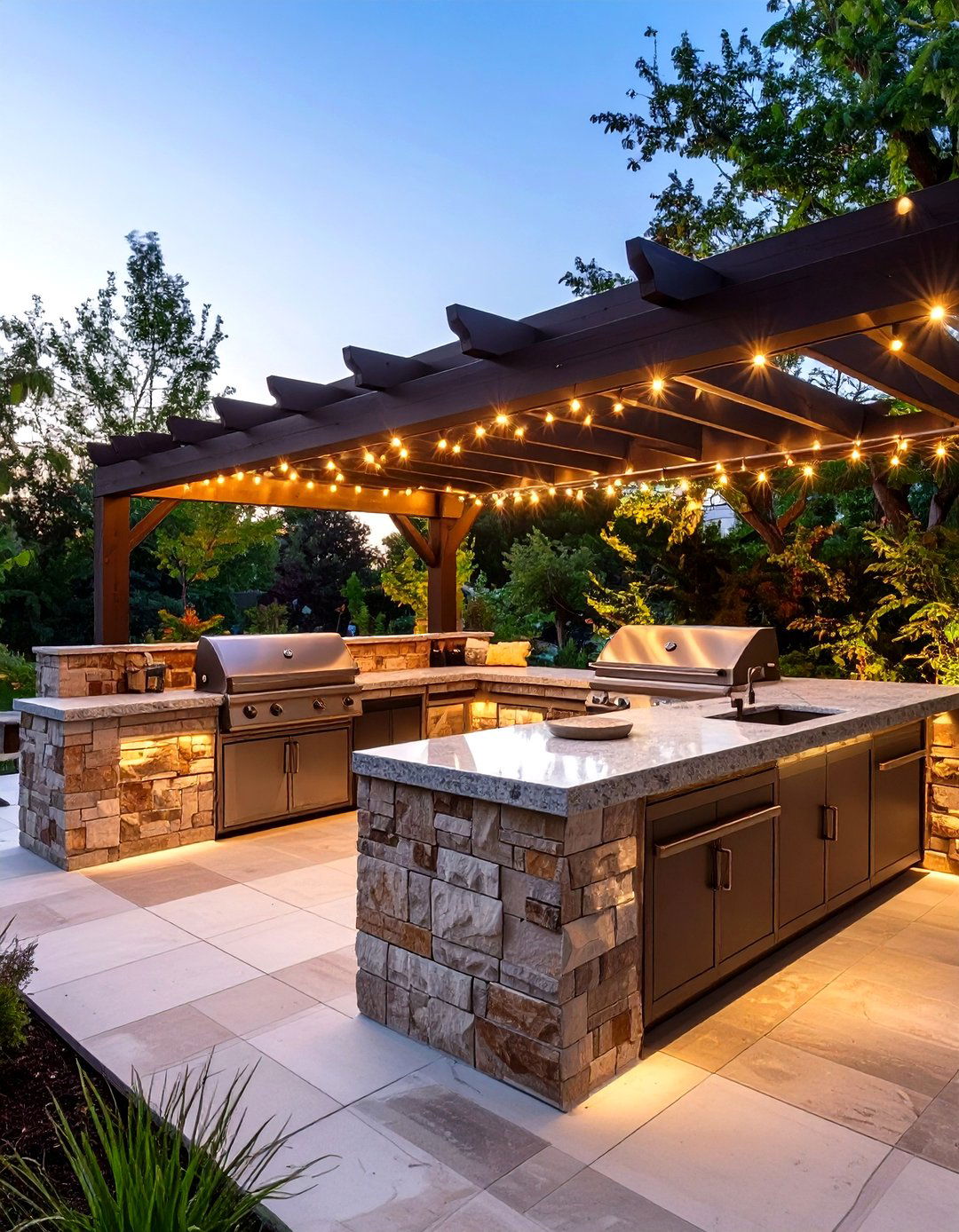 Corner Putting Green - 30 corner landscaping ideas