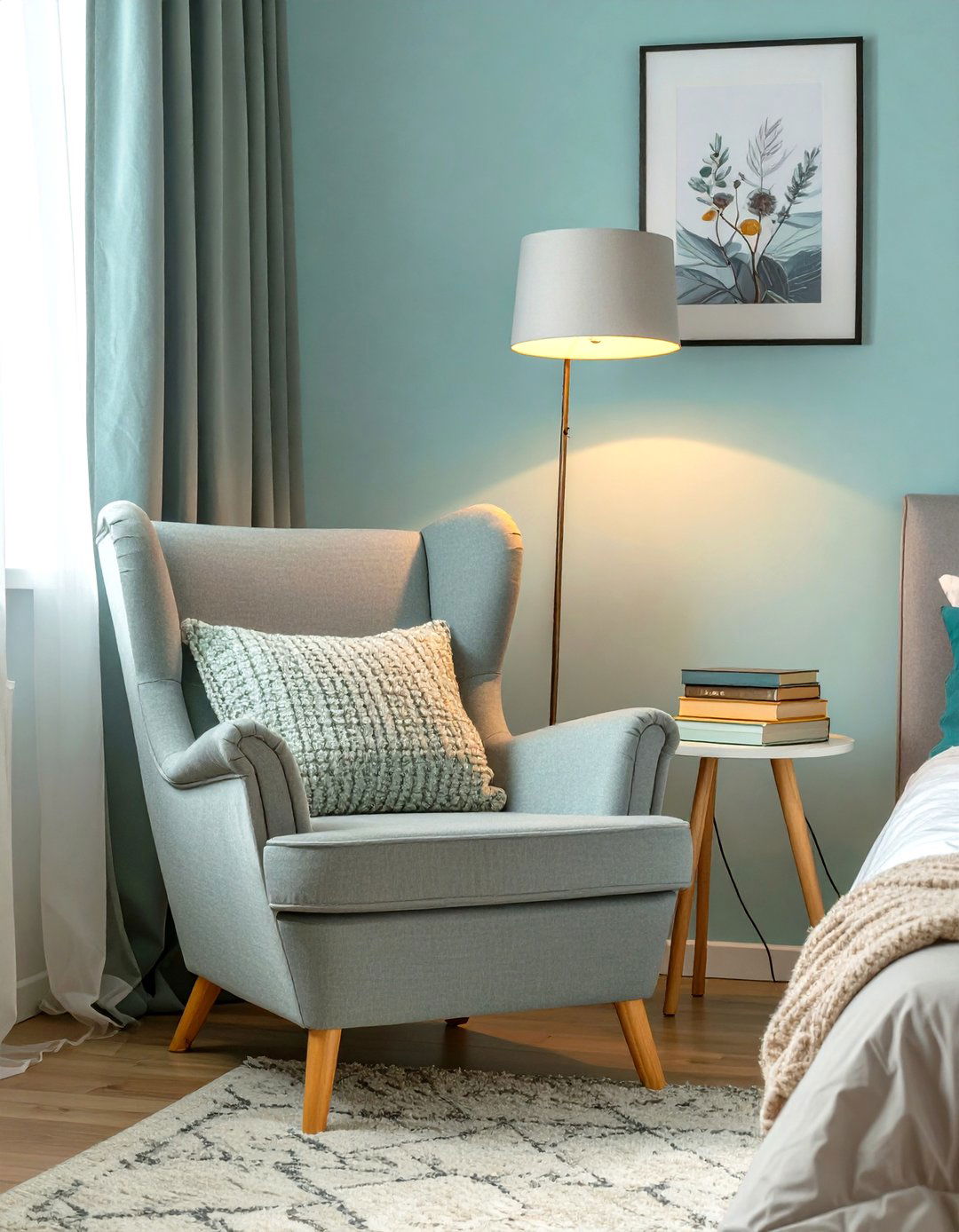 Corner Reading Nook - 30 teenage bedroom ideas