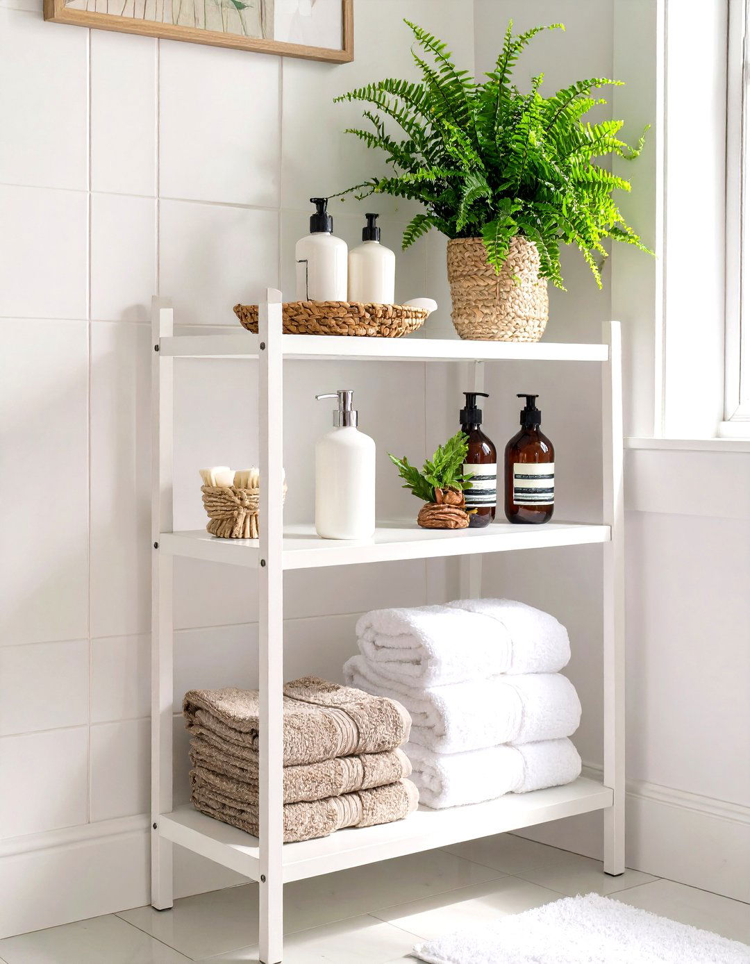 30 Small Bathroom Storage Ideas to Declutter Your Space - We Love Home Blog