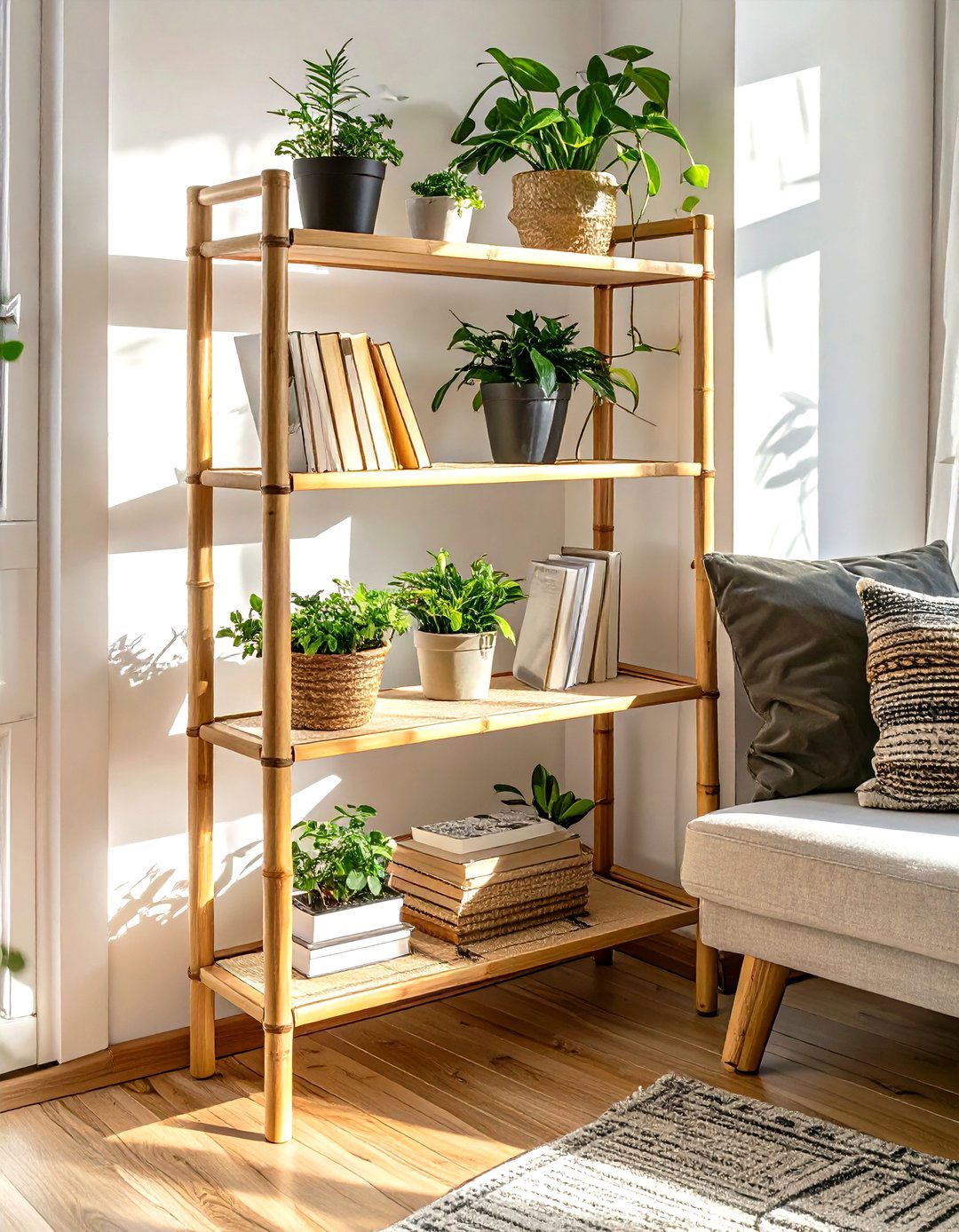 Corner Shelving Unit Furniture - 30 small living room furniture ideas