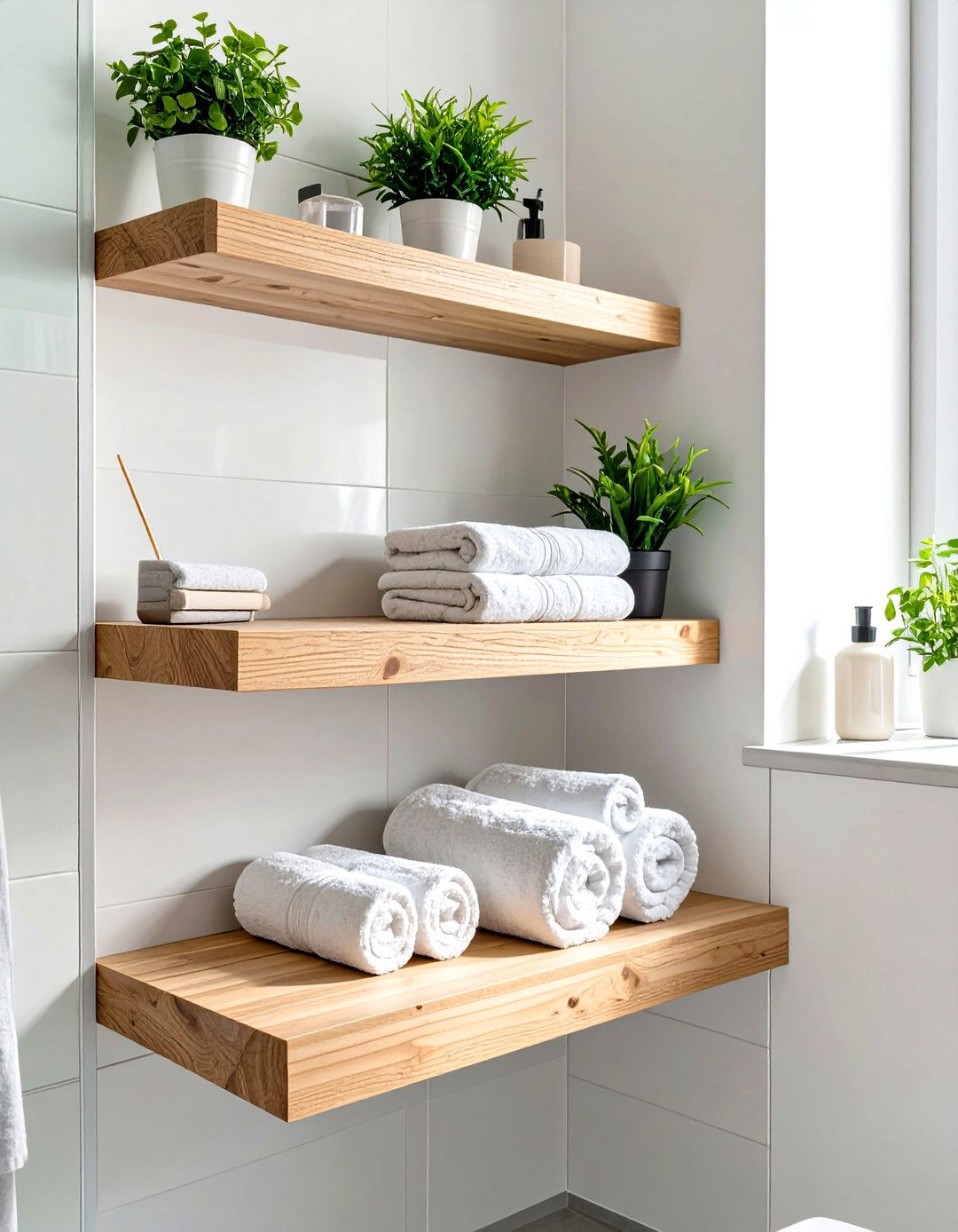 Corner Shelving Units for Awkward Spaces - 30 small room decor ideas
