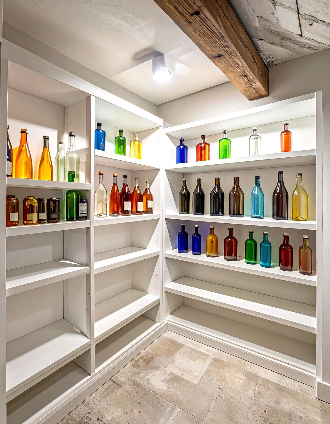 Corner Shelving for Awkward Spaces - 30 basement shelving ideas