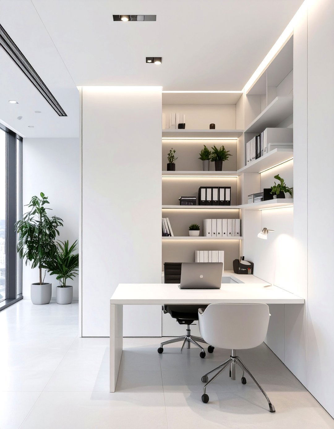 Corner Shelving for Small Offices - 30 office shelving ideas